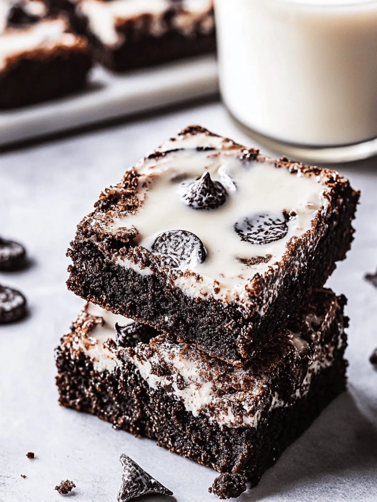 Cookies and Cream Brownies