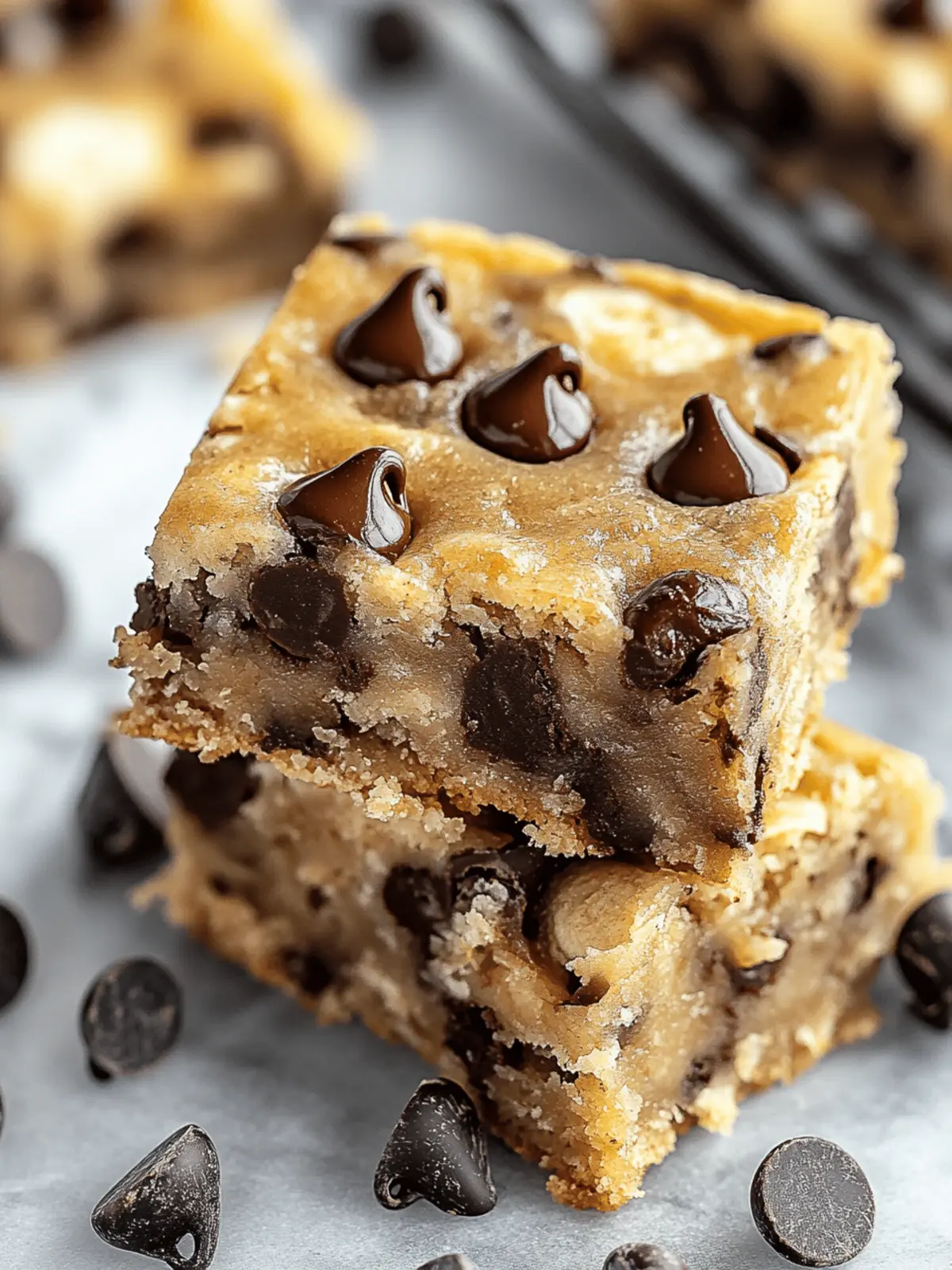 Banana Chocolate Chip Bars