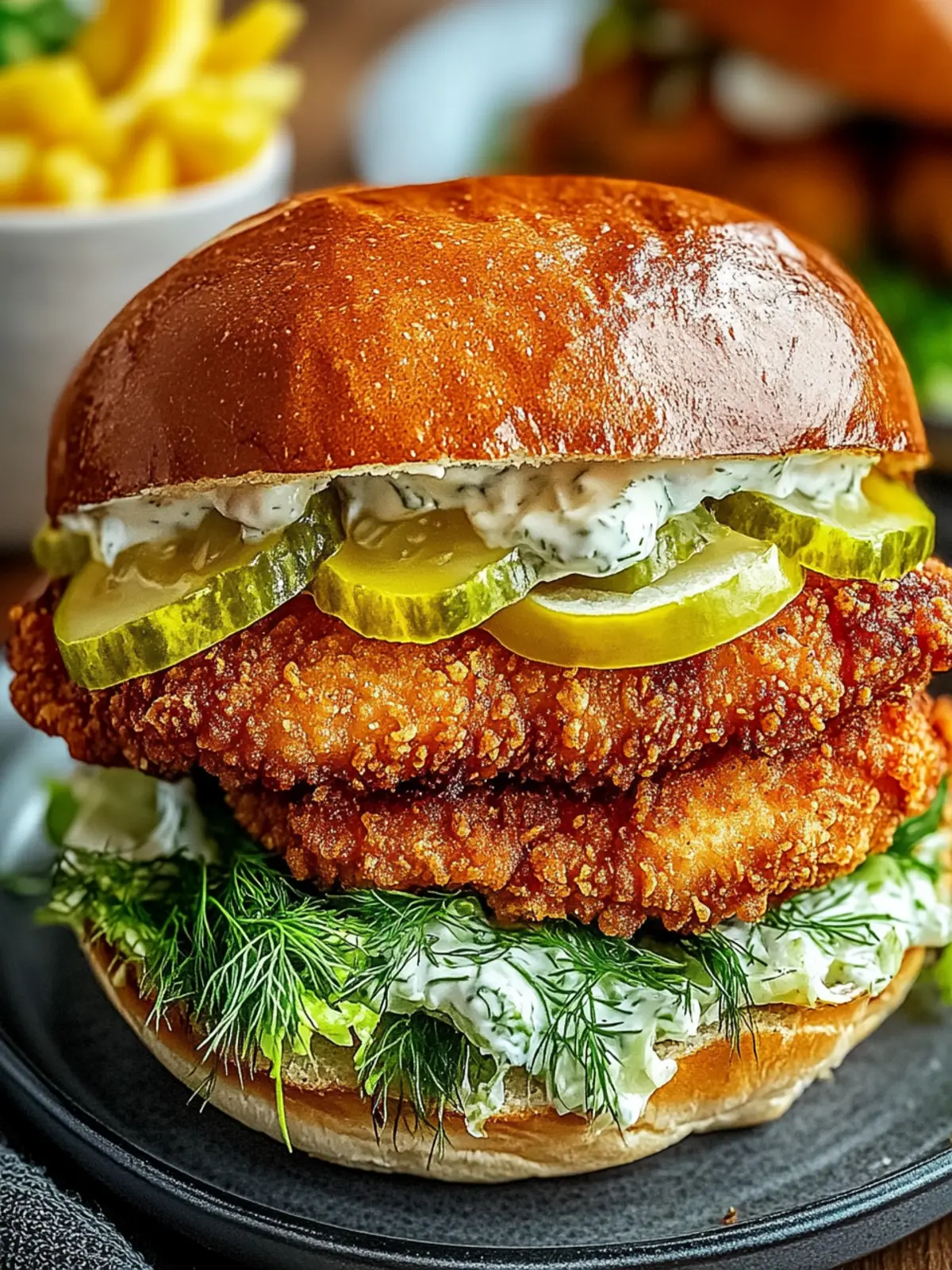 Crispy Dill Chicken Sandwich