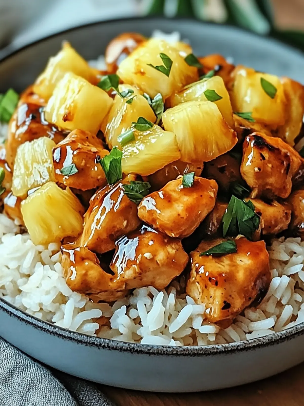 Pineapple Chicken and Rice