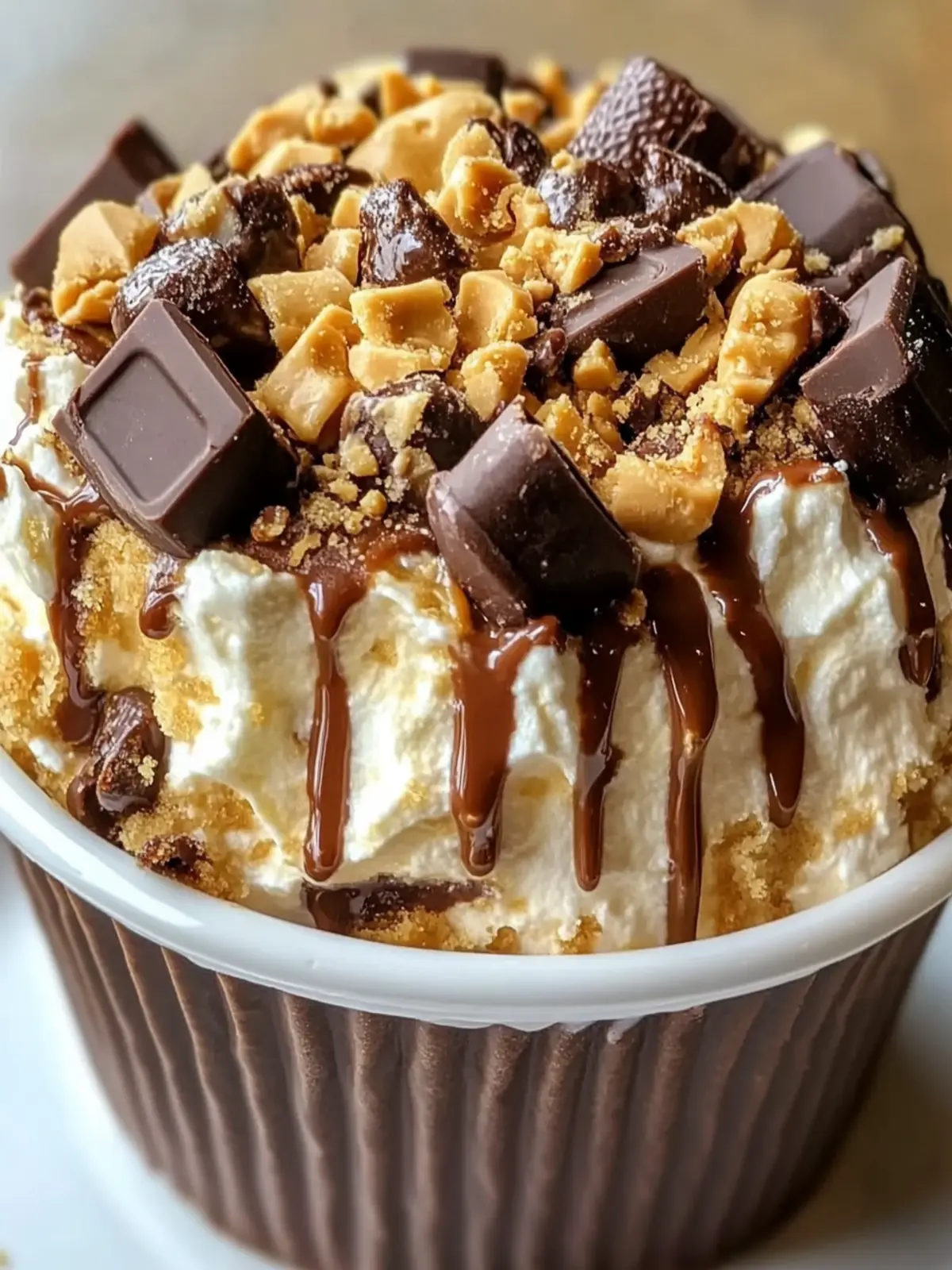 Peanut Butter Cup Dump Cake