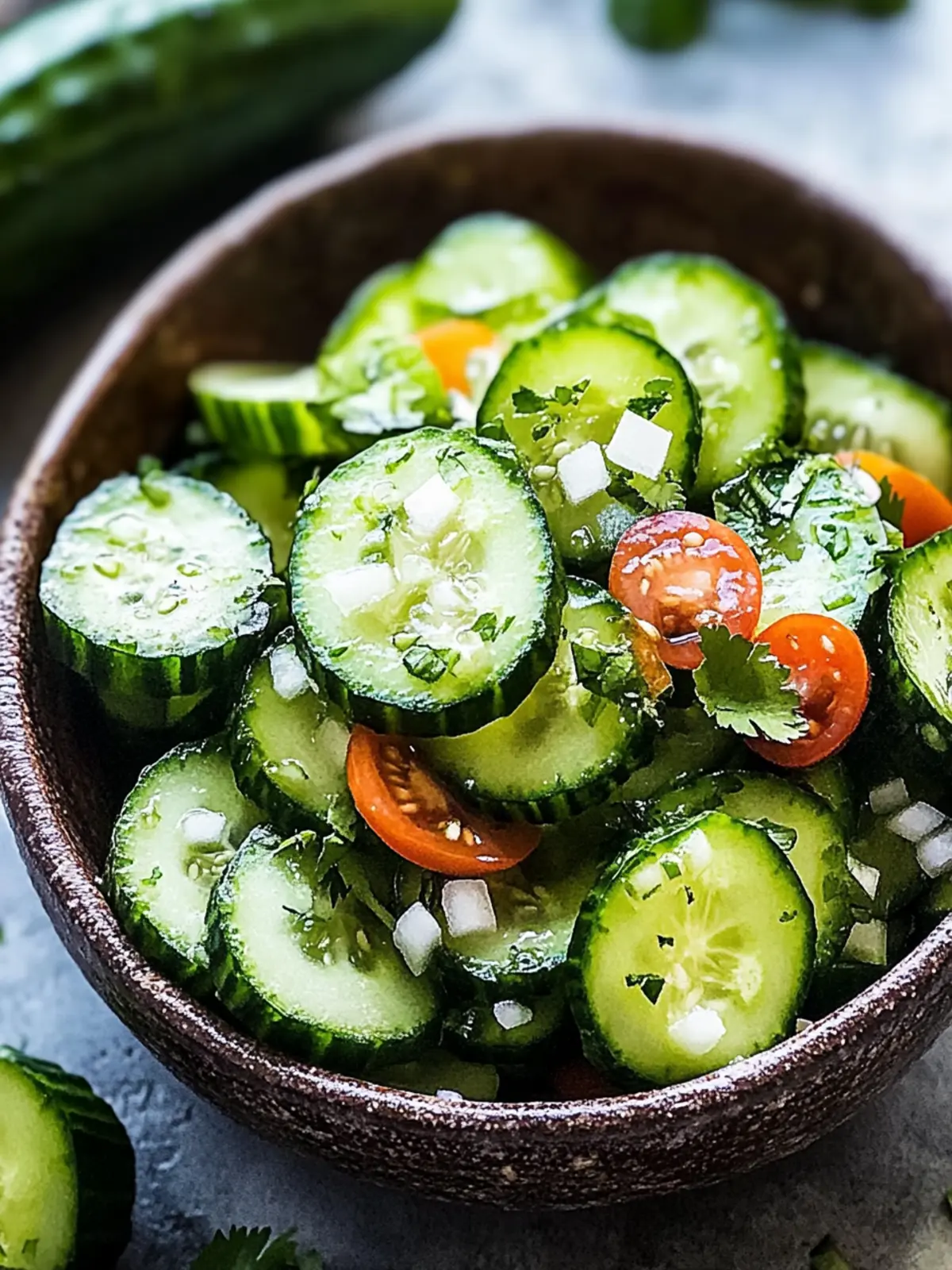 Mexican-style cucumbers