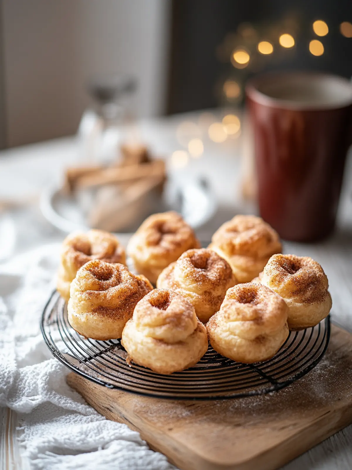 Cinnamon-Sugar Breakfast Puffs