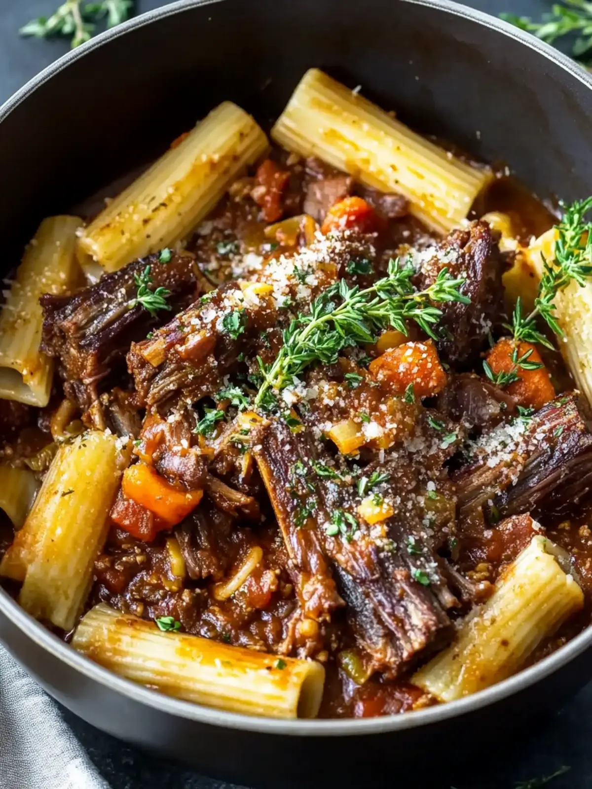 Braised Short Ribs Ragu