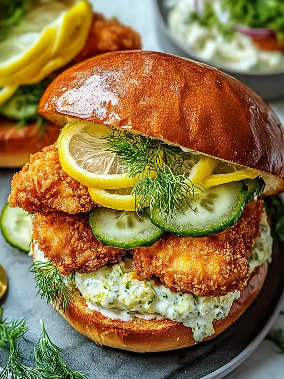 Crispy Dill Chicken Sandwich