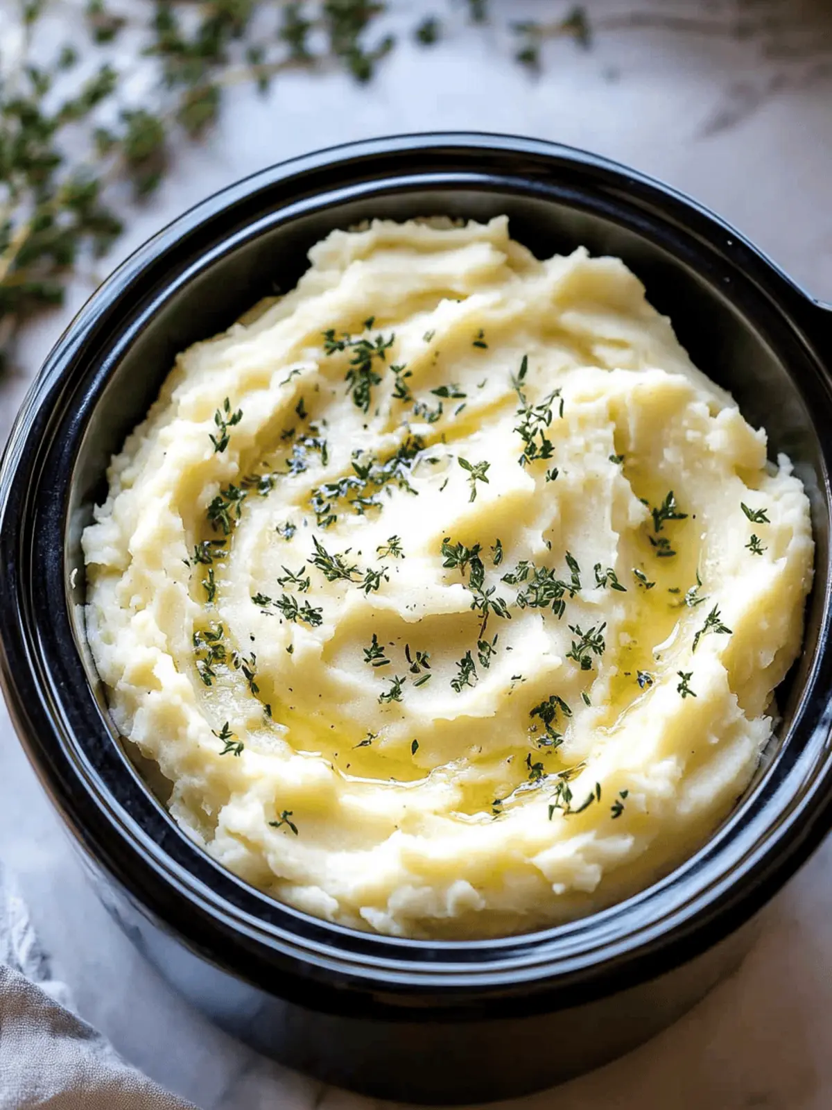 Crockpot Mashed Potatoes