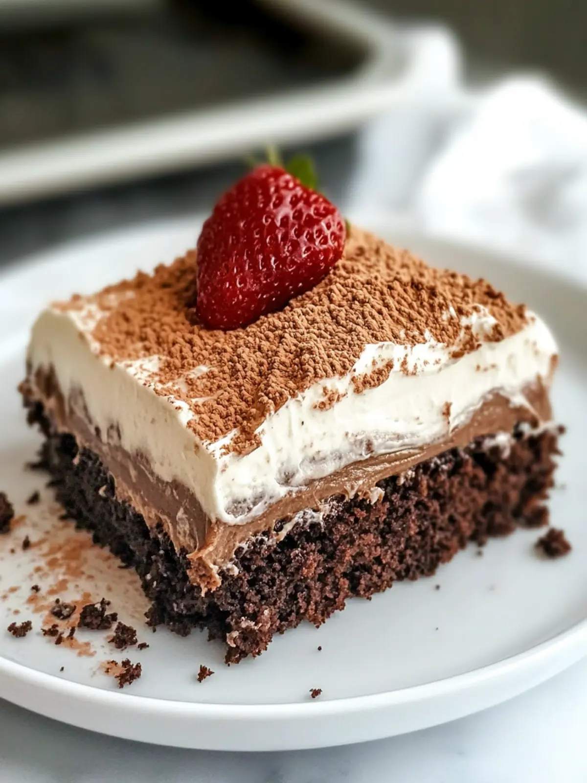 Chocolate Tres Leches Cake