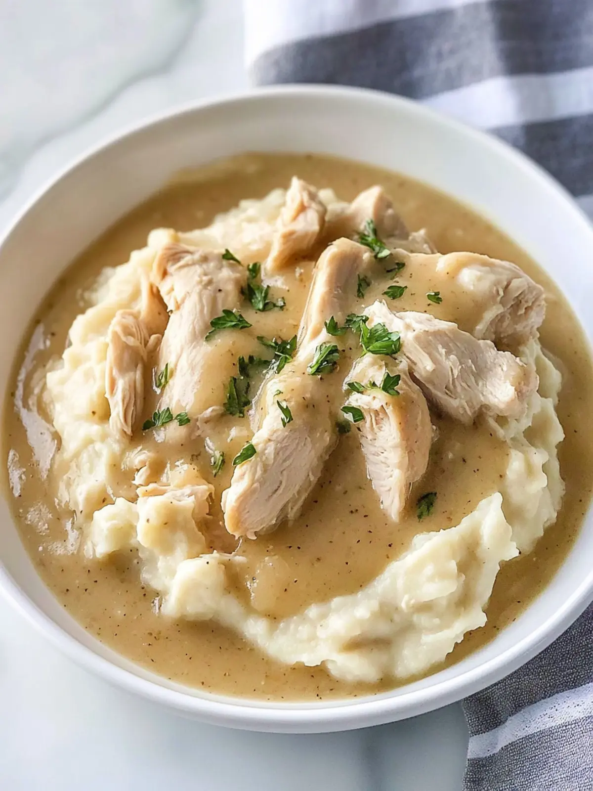 Instant Pot Chicken and Gravy Recipe
