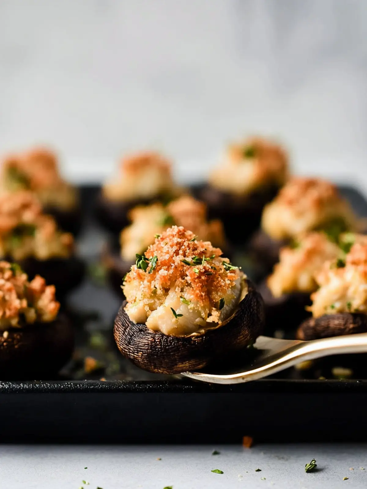 Crab Stuffed Mushrooms