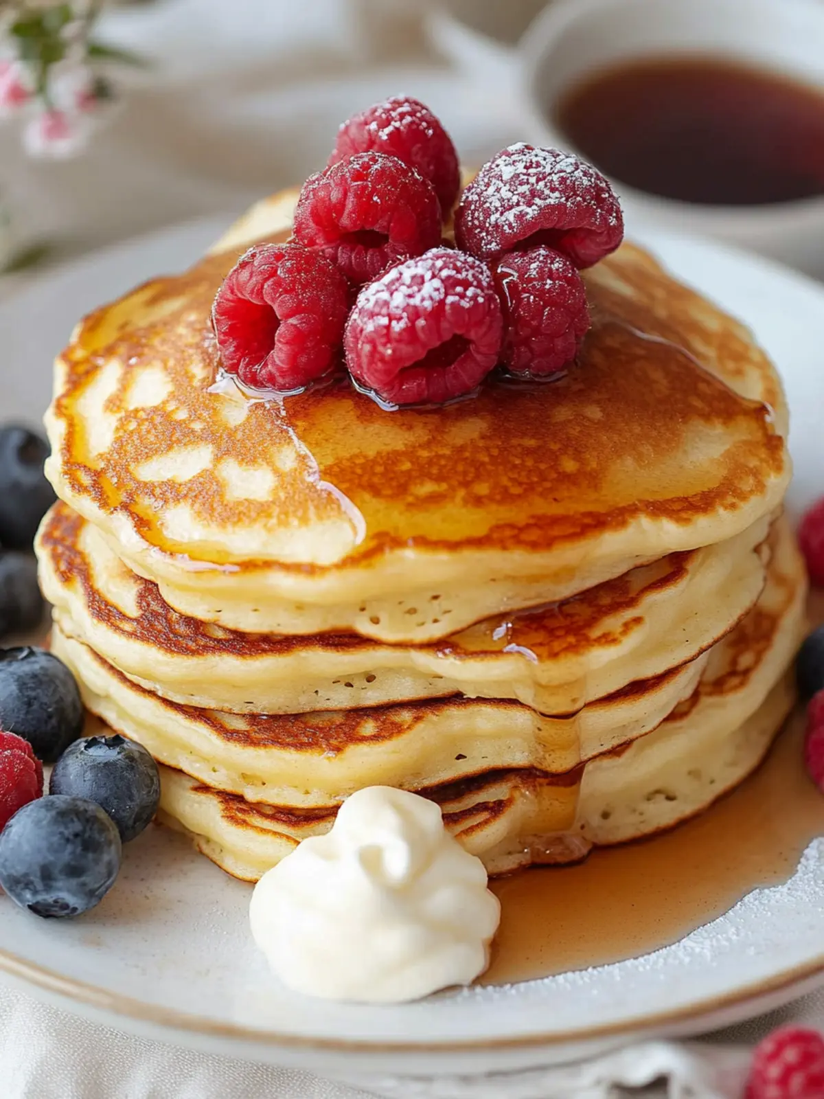 The BEST Buttermilk Pancakes Recipe