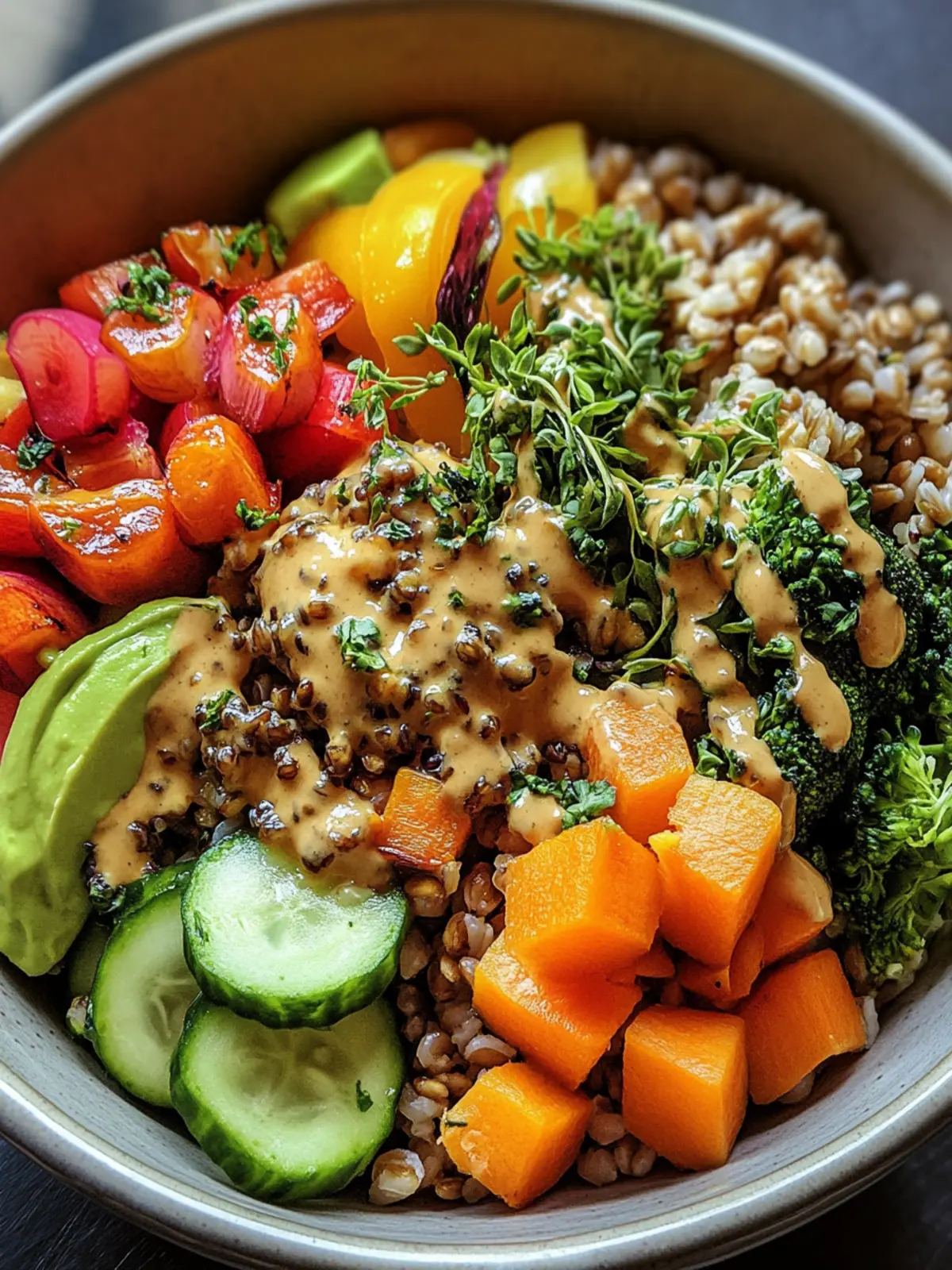 Harvest Grain Bowl with Veggies
