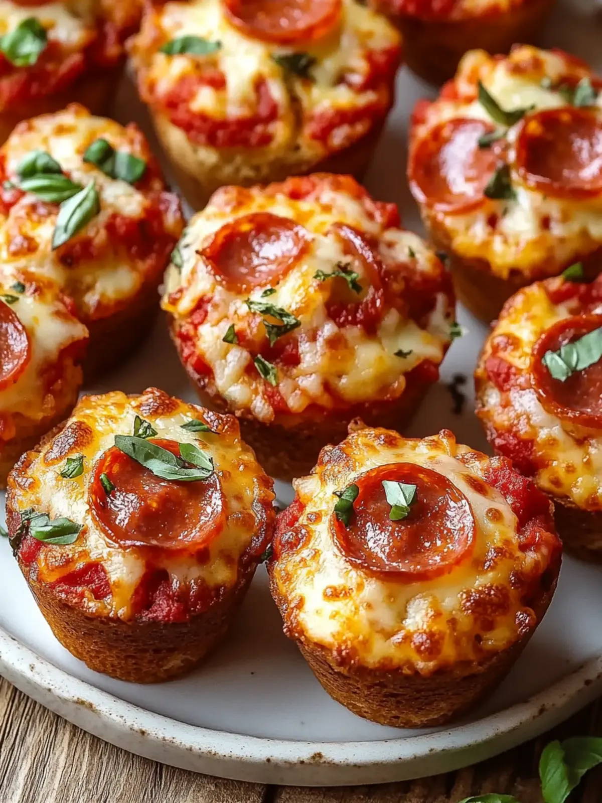 Carnivore Pizza Muffins