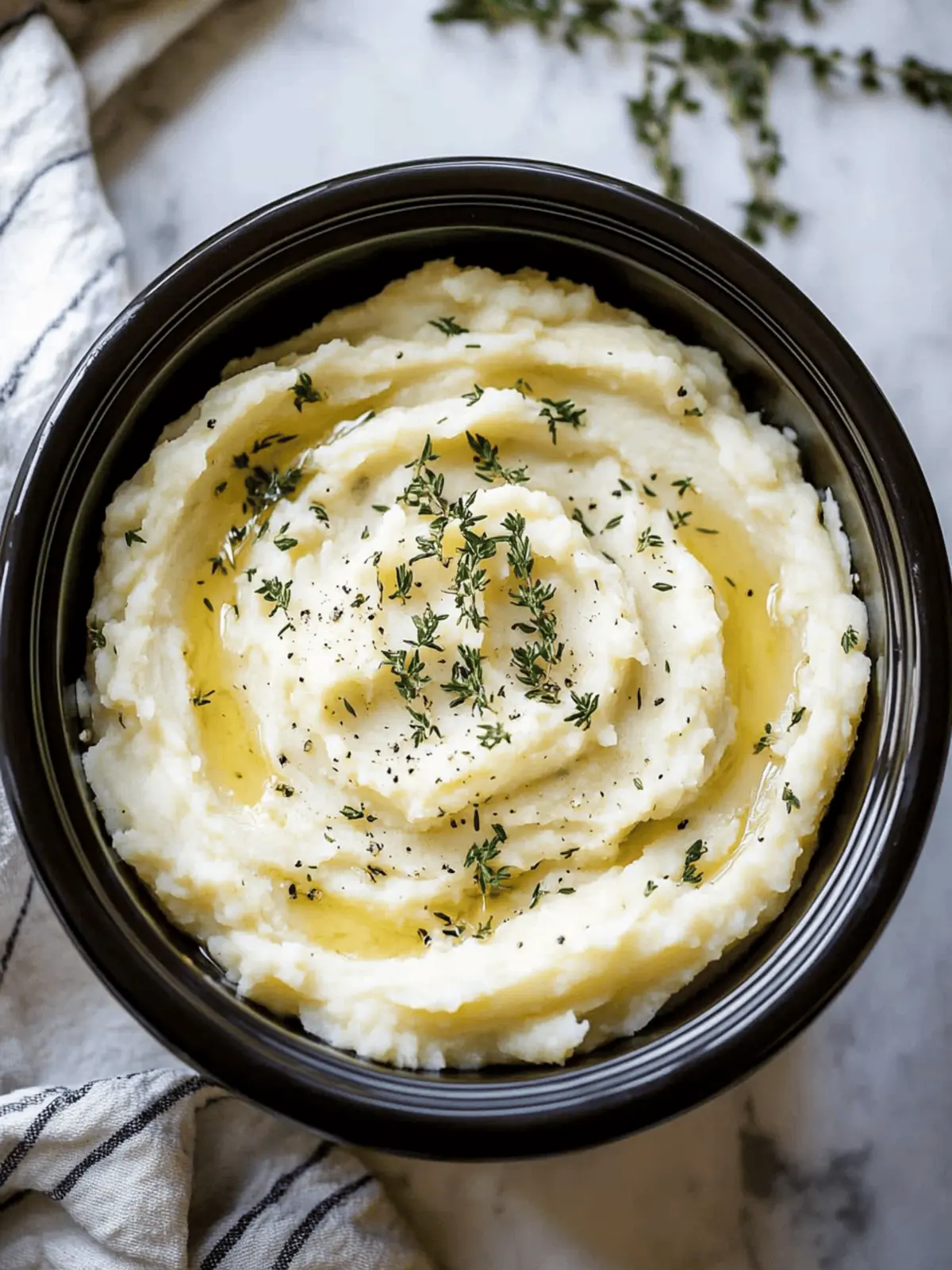 Crockpot Mashed Potatoes