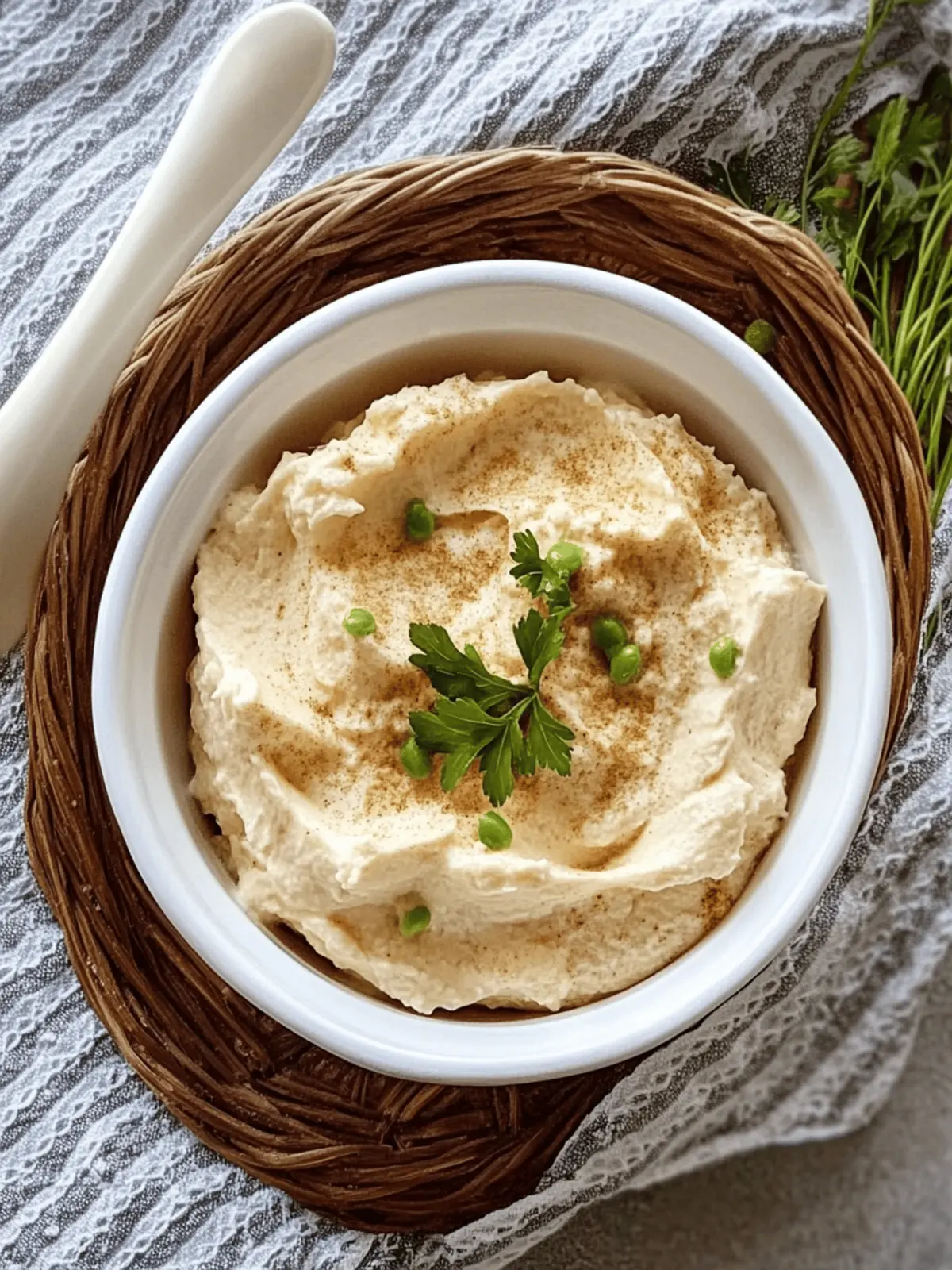 Whipped Parsnips with Mascarpone Cheese