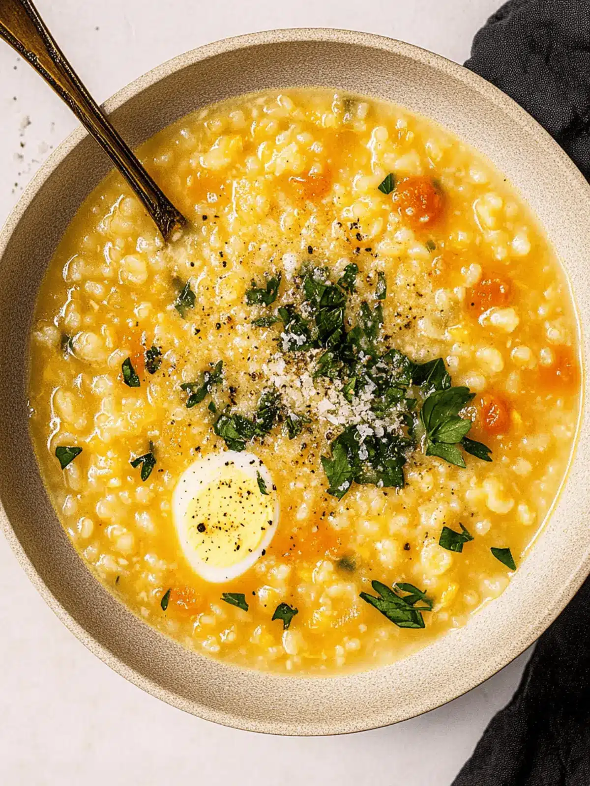 Pastina Soup with Egg (Italian Penicillin)