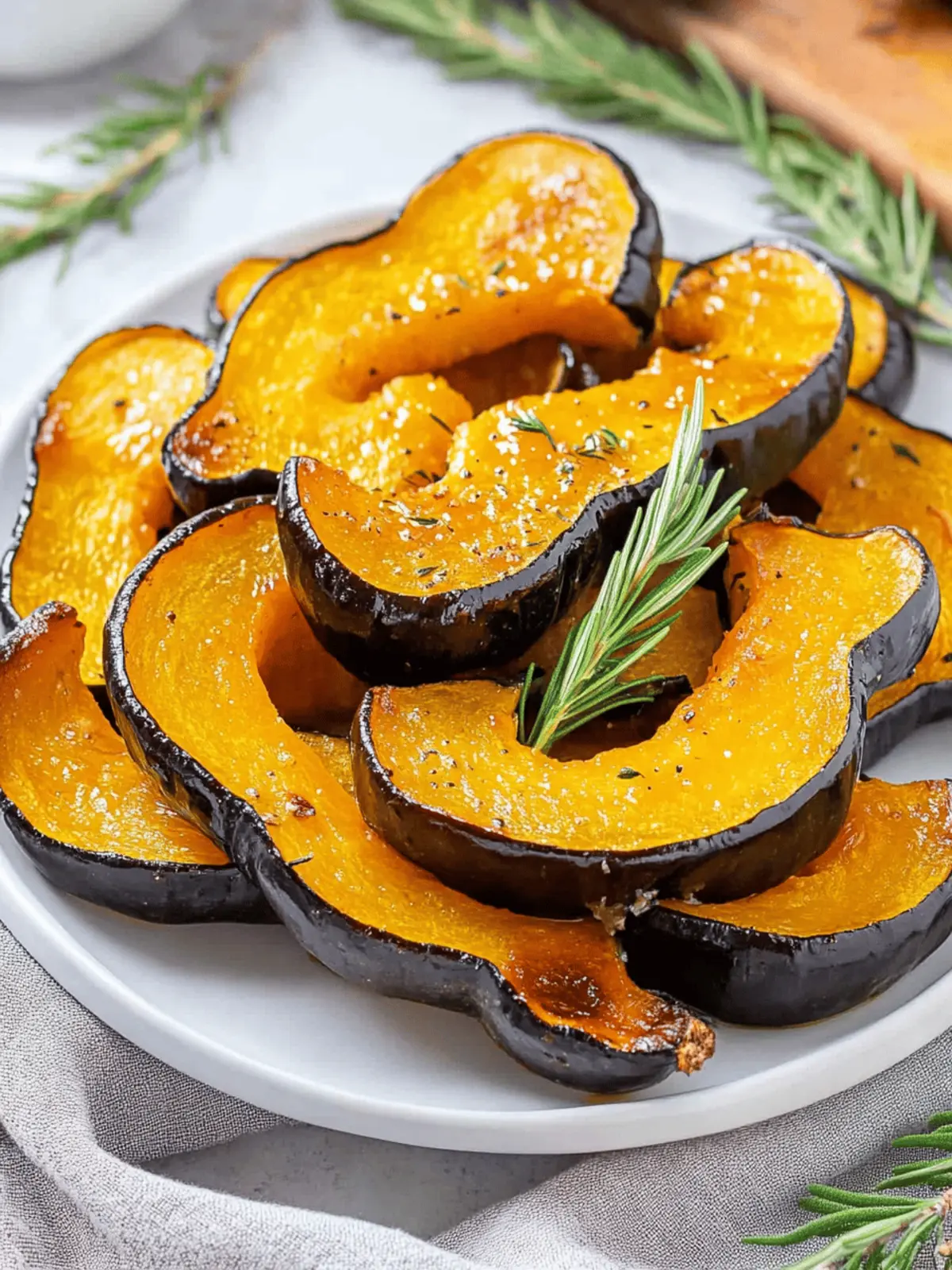 Maple Roasted Acorn Squash