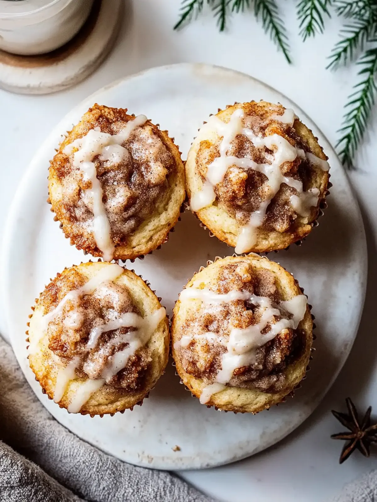 Cinnamon Roll Muffins