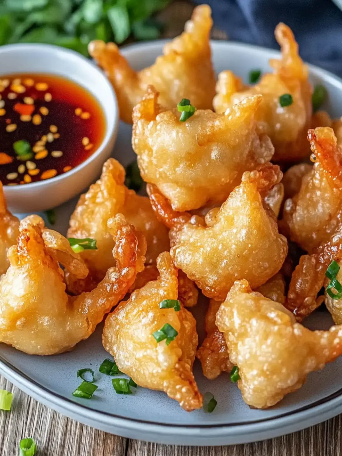 Crispy Wonton-Wrapped Shrimp