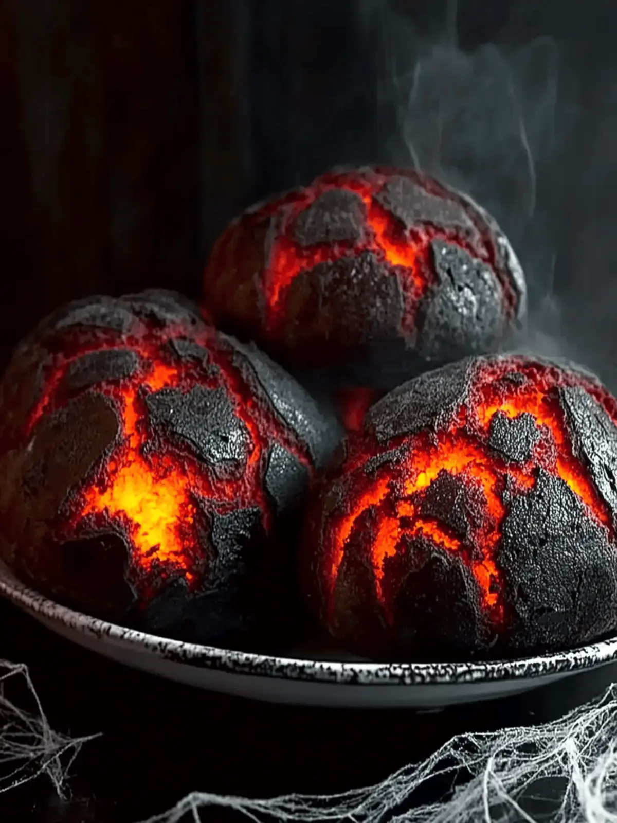 Easy Halloween Brimstone Bread