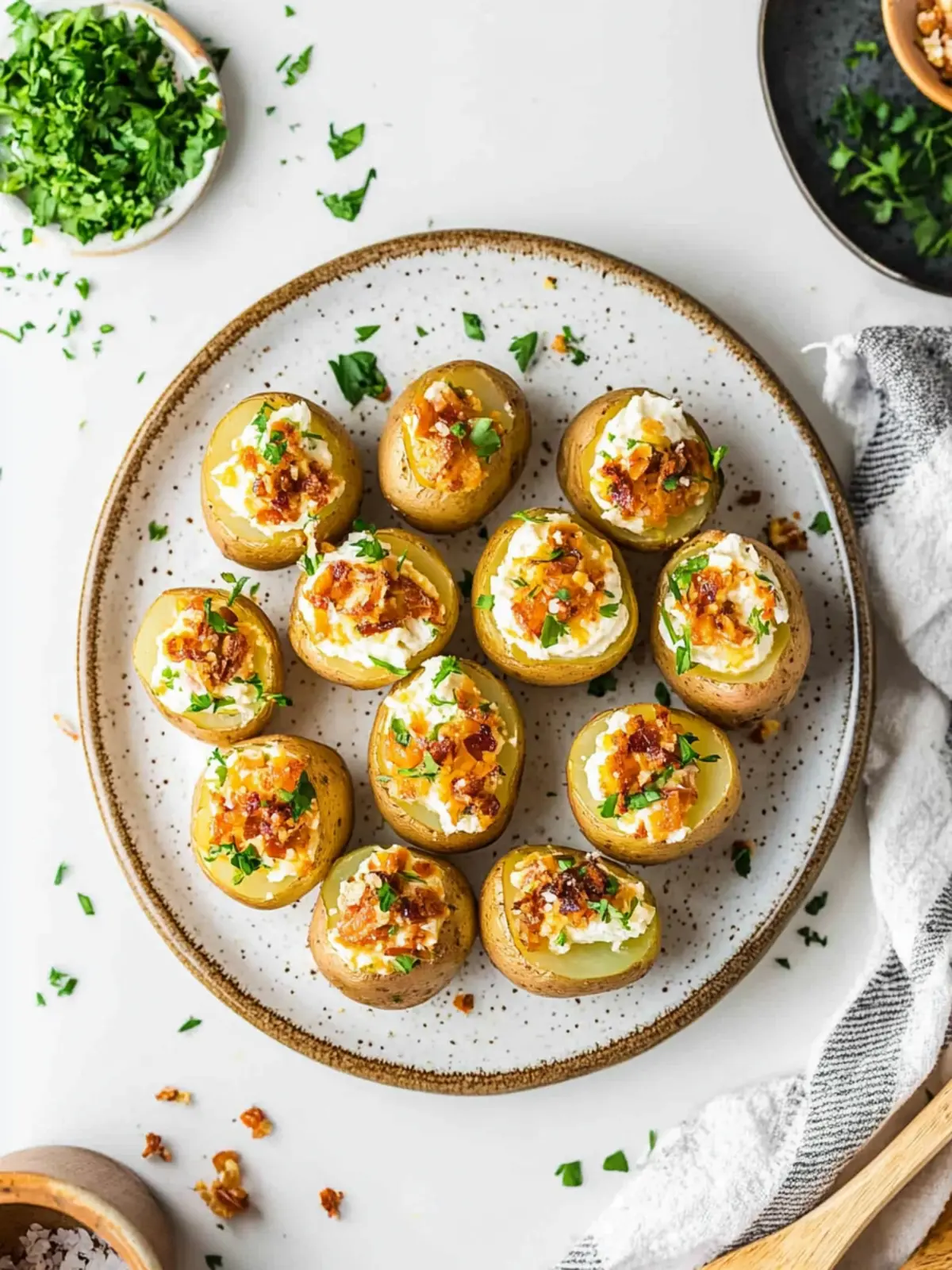 Mini Baked Potatoes
