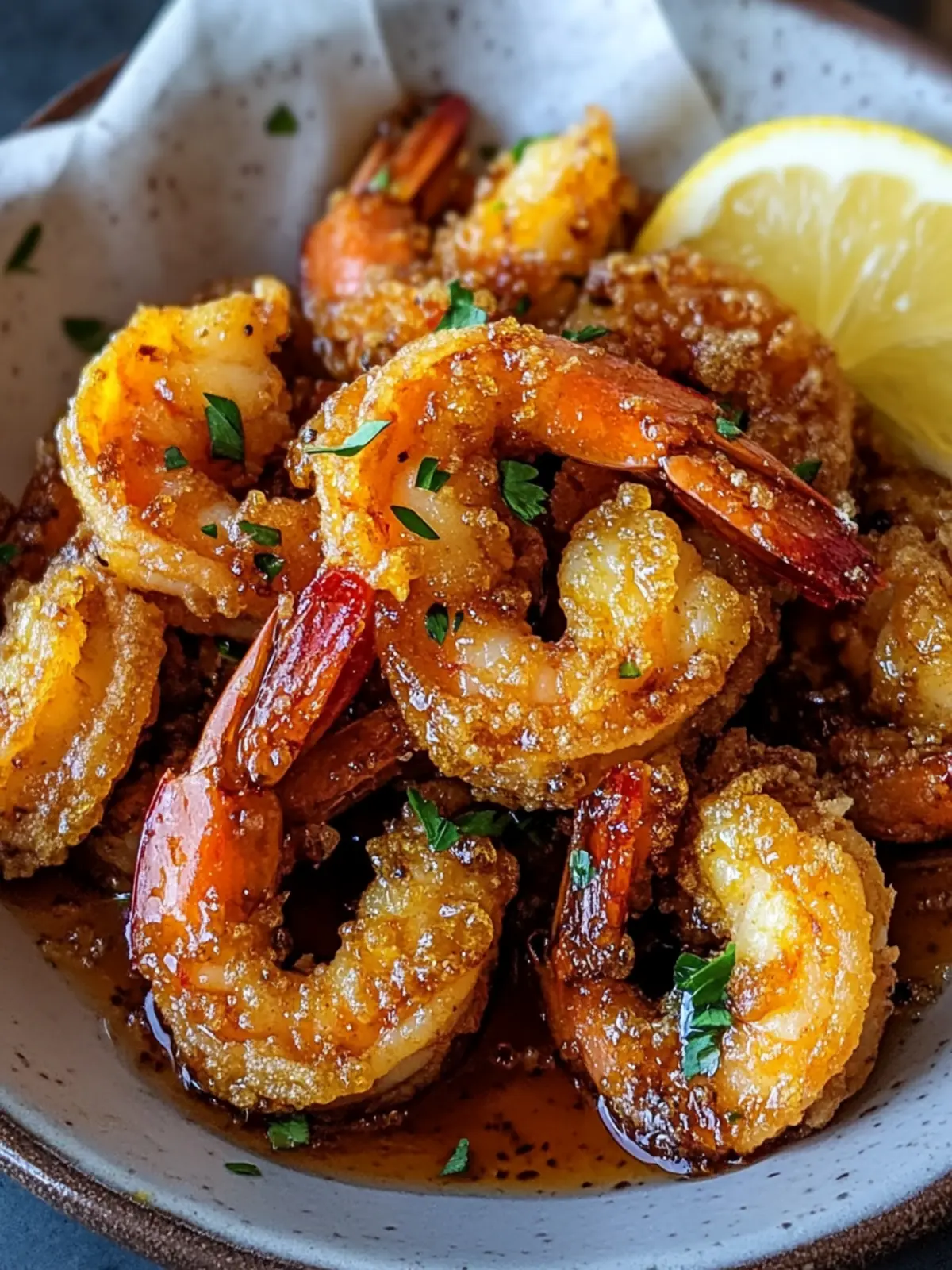 Hot Honey Fried Shrimp