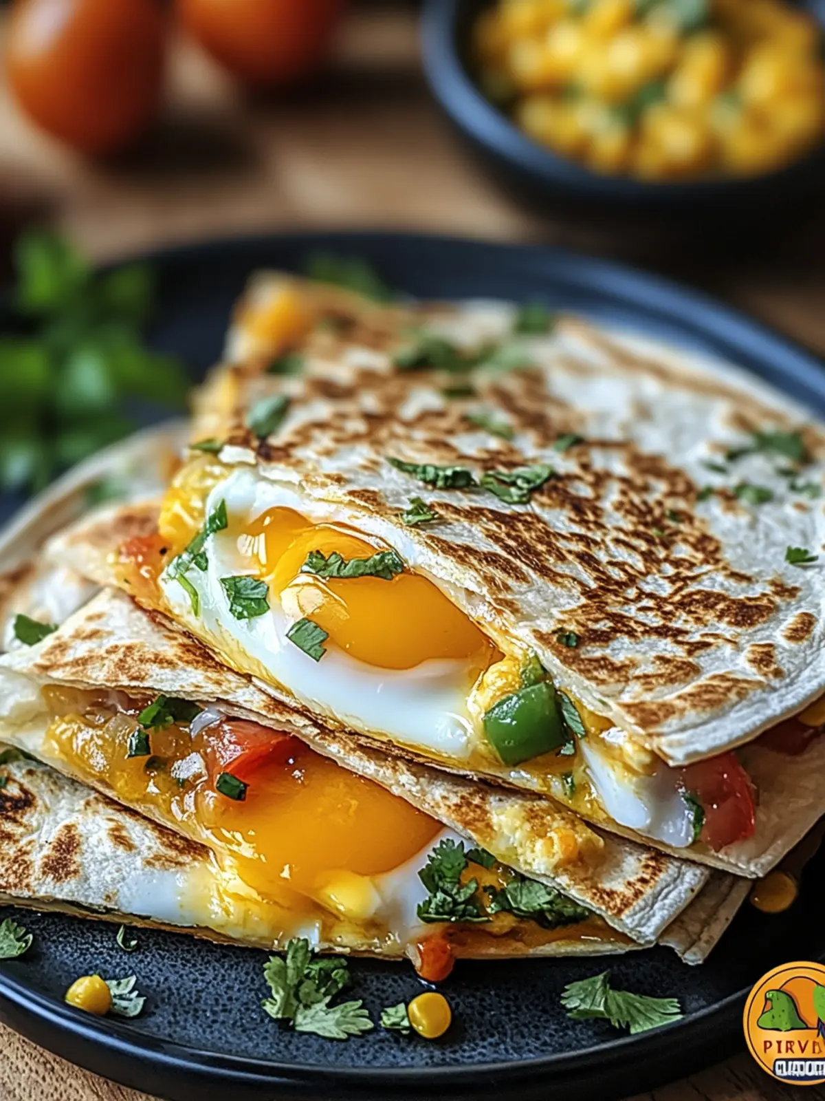 Fried Egg Quesadilla