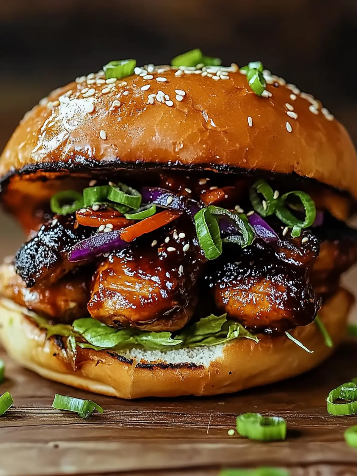 Korean BBQ Chicken Sandwich