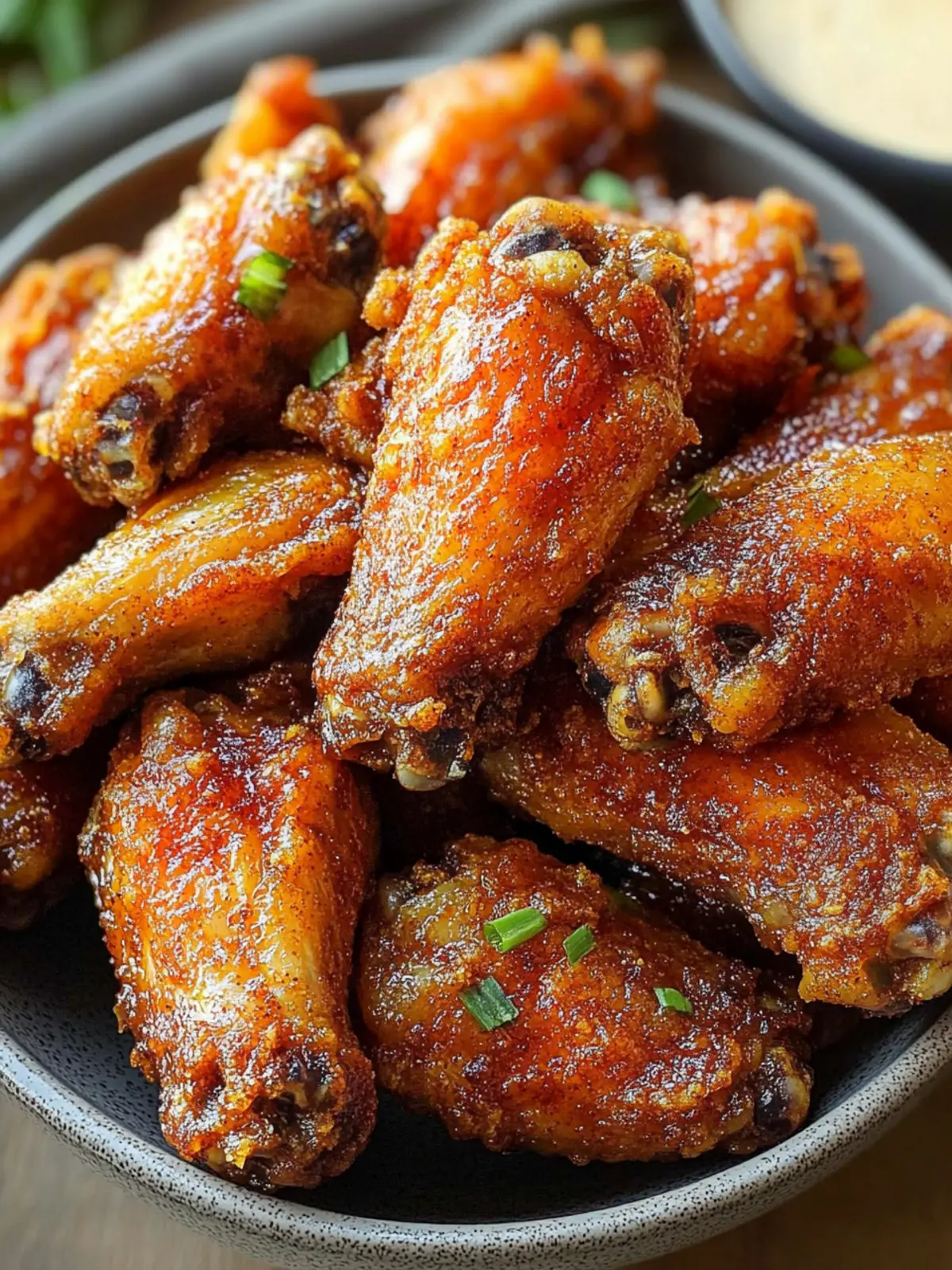 Crispy Dry Rub Chicken Wings
