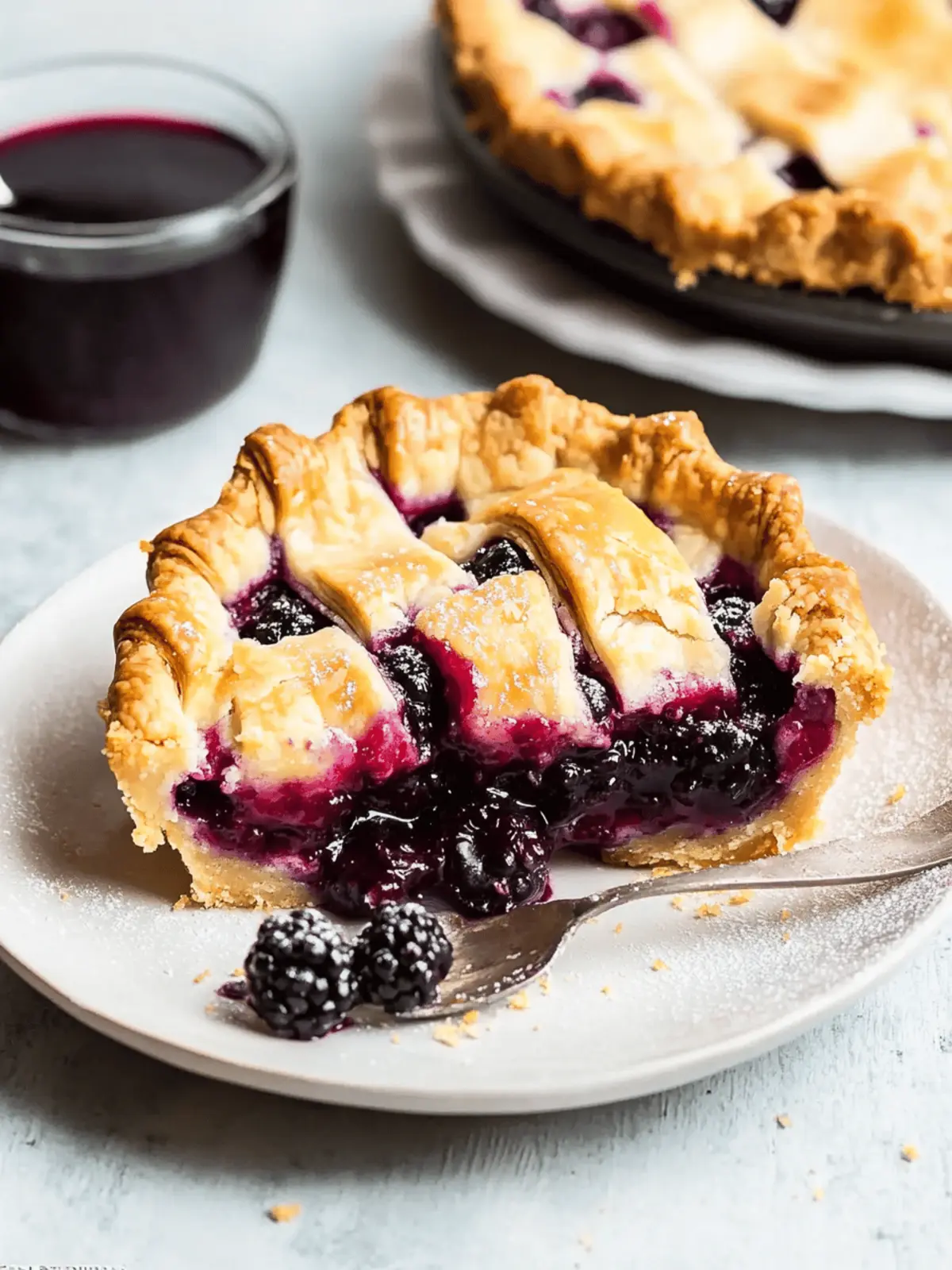 The Best Blackberry Pie