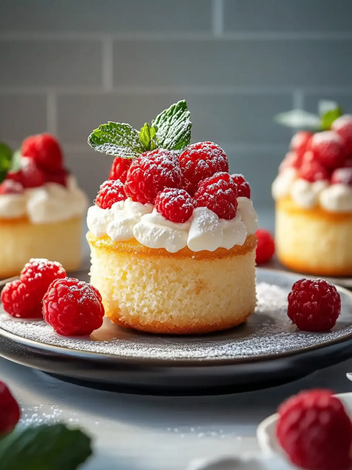 Japanese Cotton Cheesecake Cupcakes