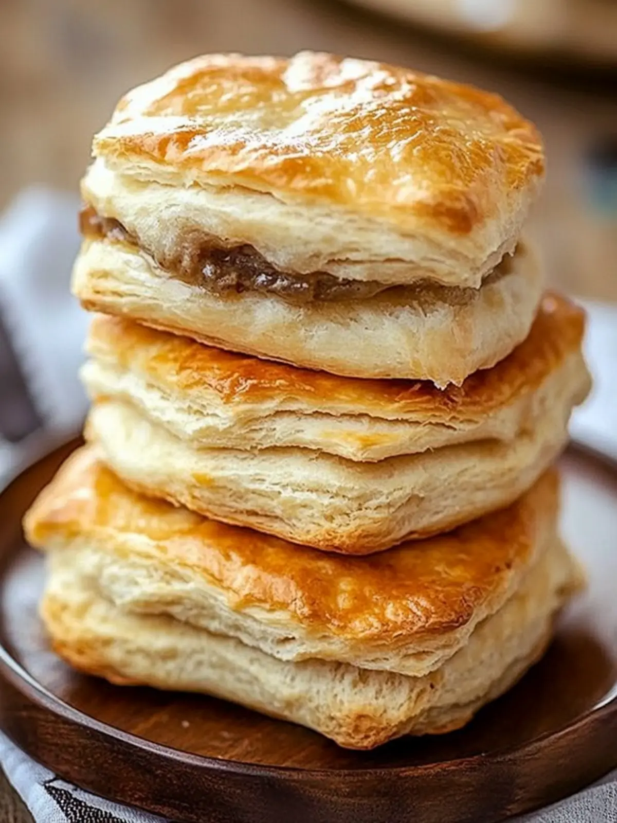 Baked French Dip Biscuits