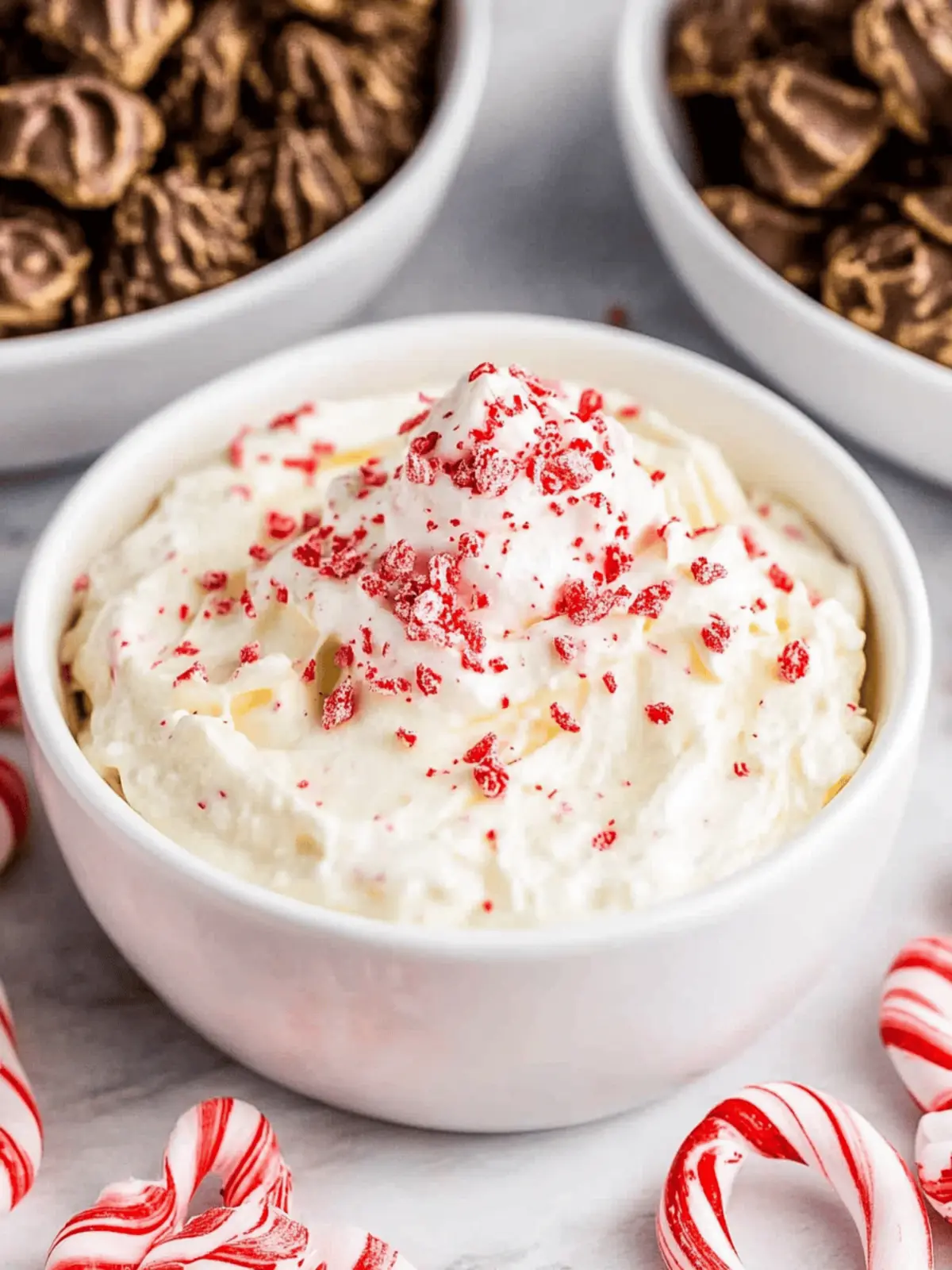 Peppermint Cheesecake Dip
