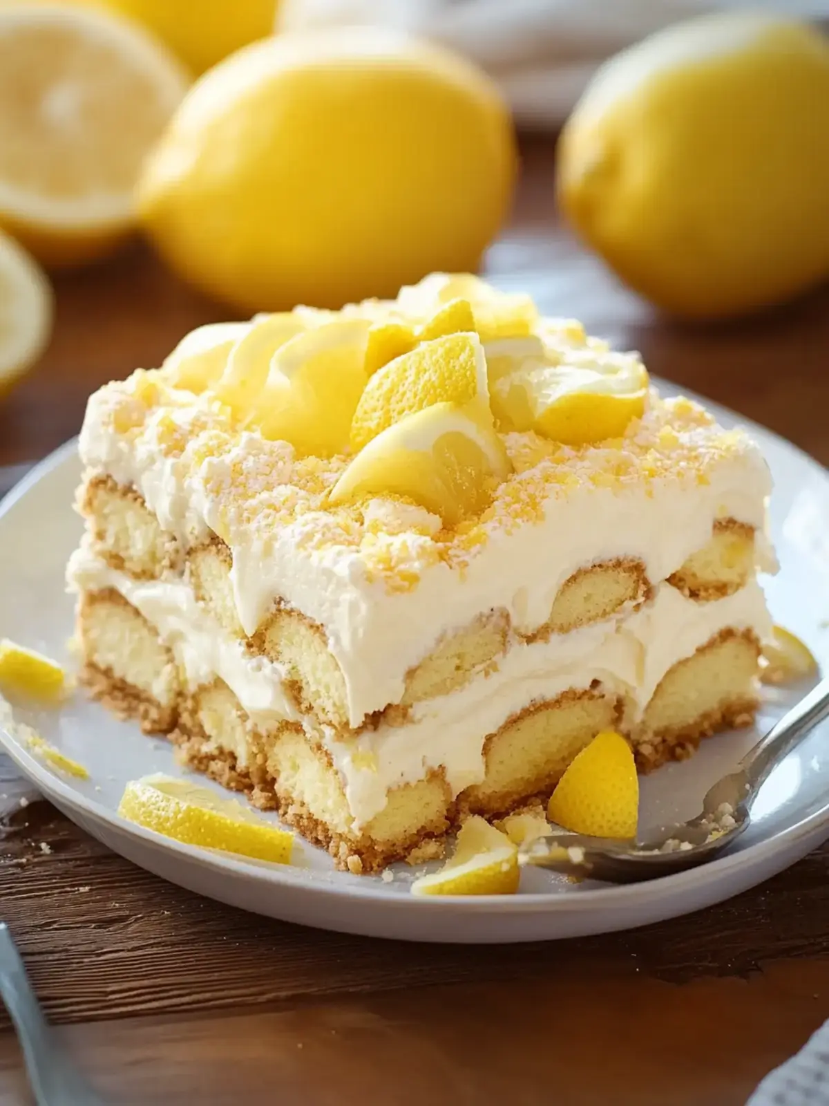 Lemon Tiramisu