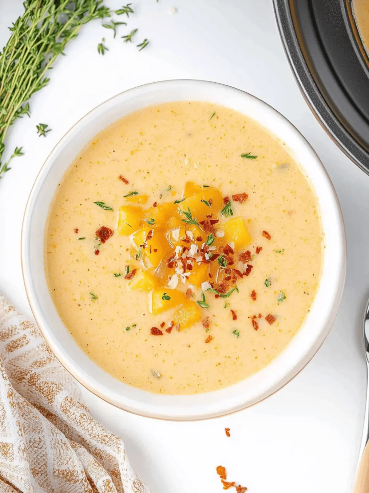 Crockpot Crack Potato Soup