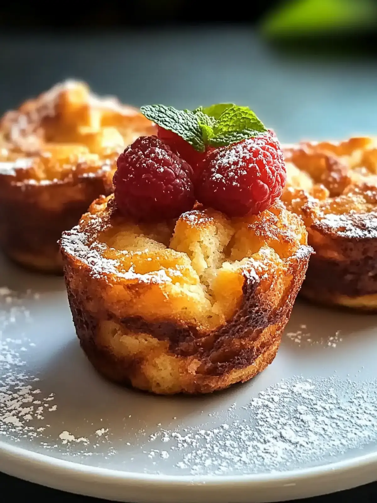 Protein French Toast Muffins
