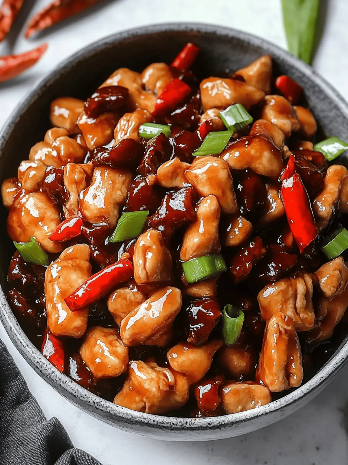 Quick Kung Pao Chicken