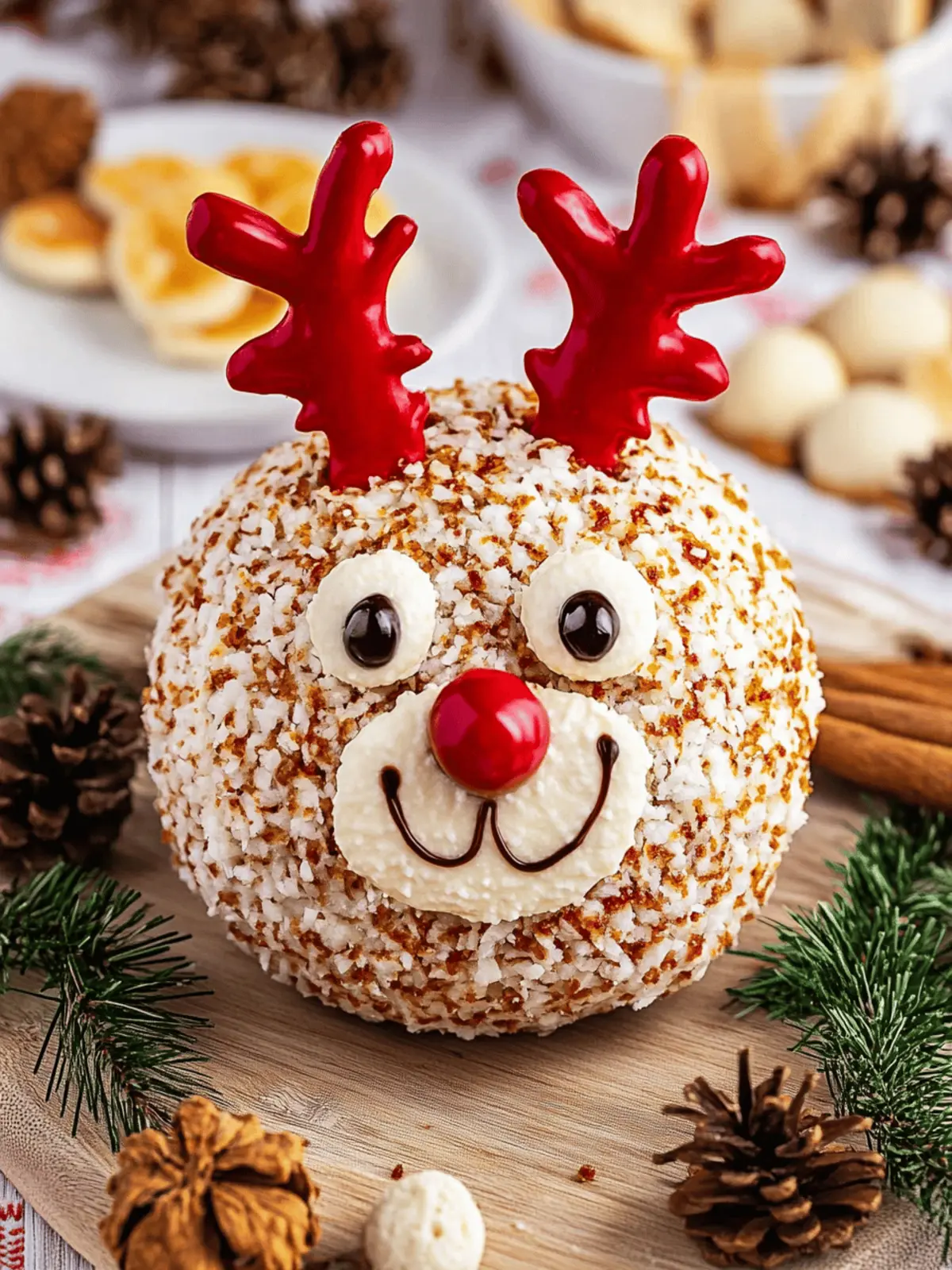 Reindeer Cheese Ball