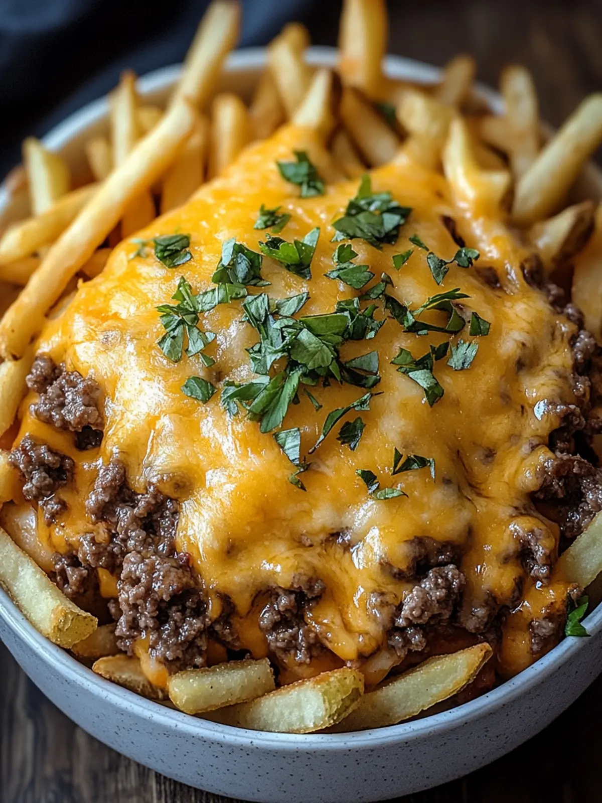 Best Cheeseburger French Fry Casserole
