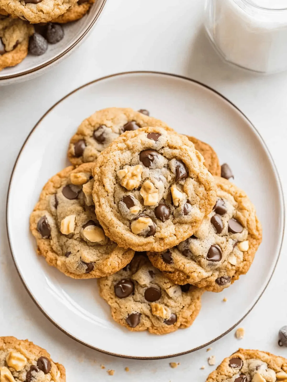 Walnut Chocolate Chip Cookies