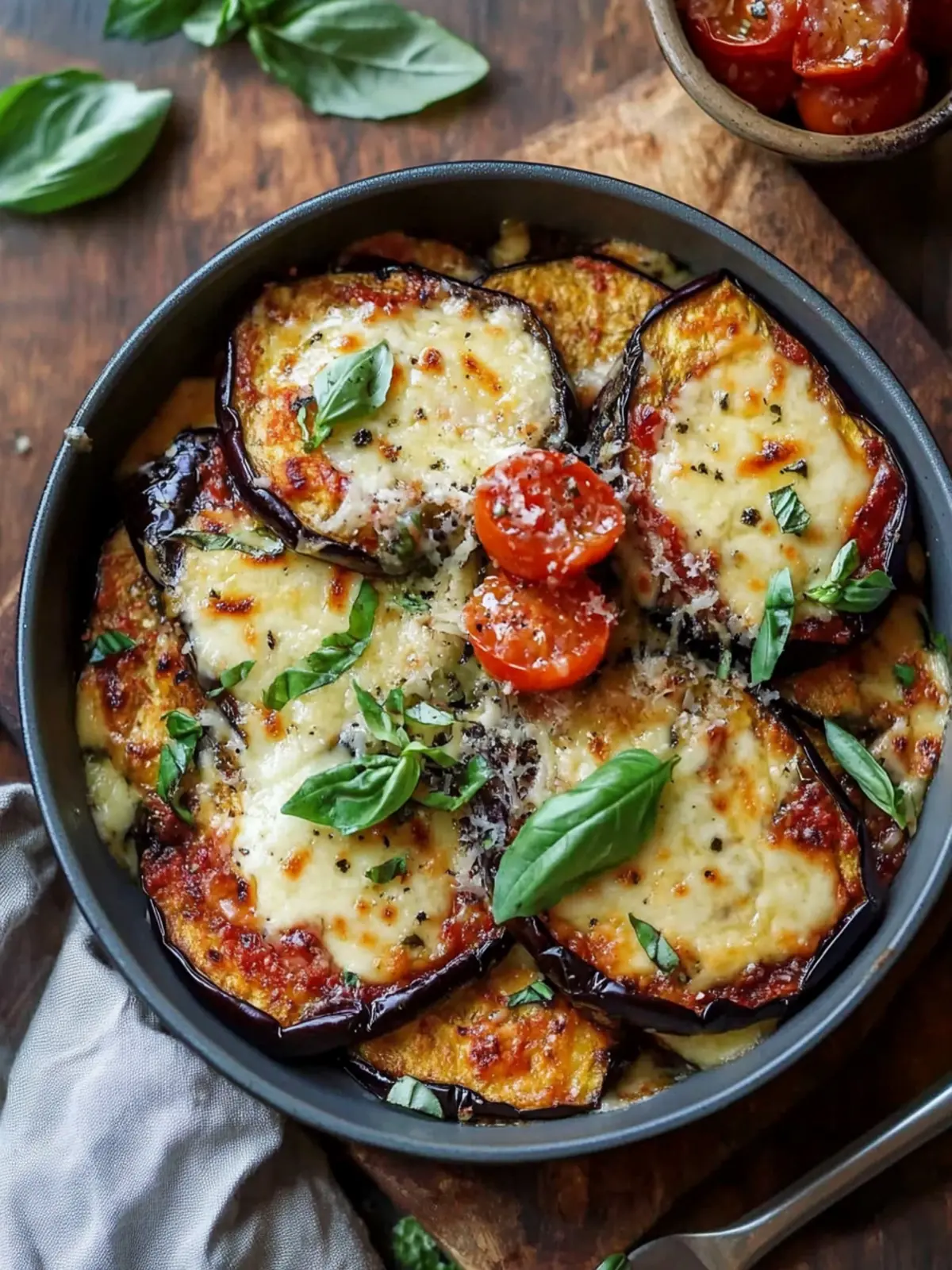 Charred Aubergine Parmigiana