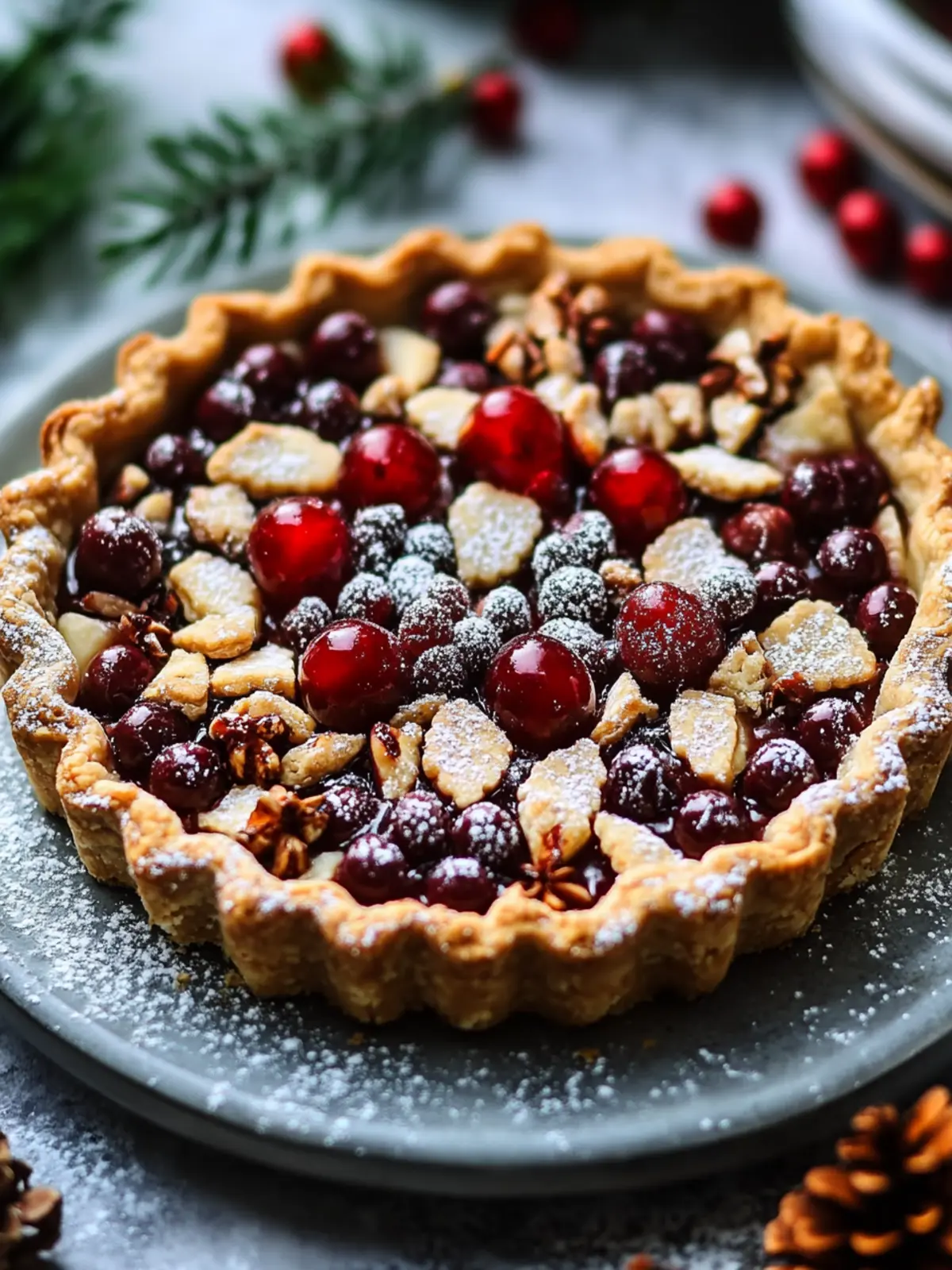 Vegan Keto Mince Pie Tart