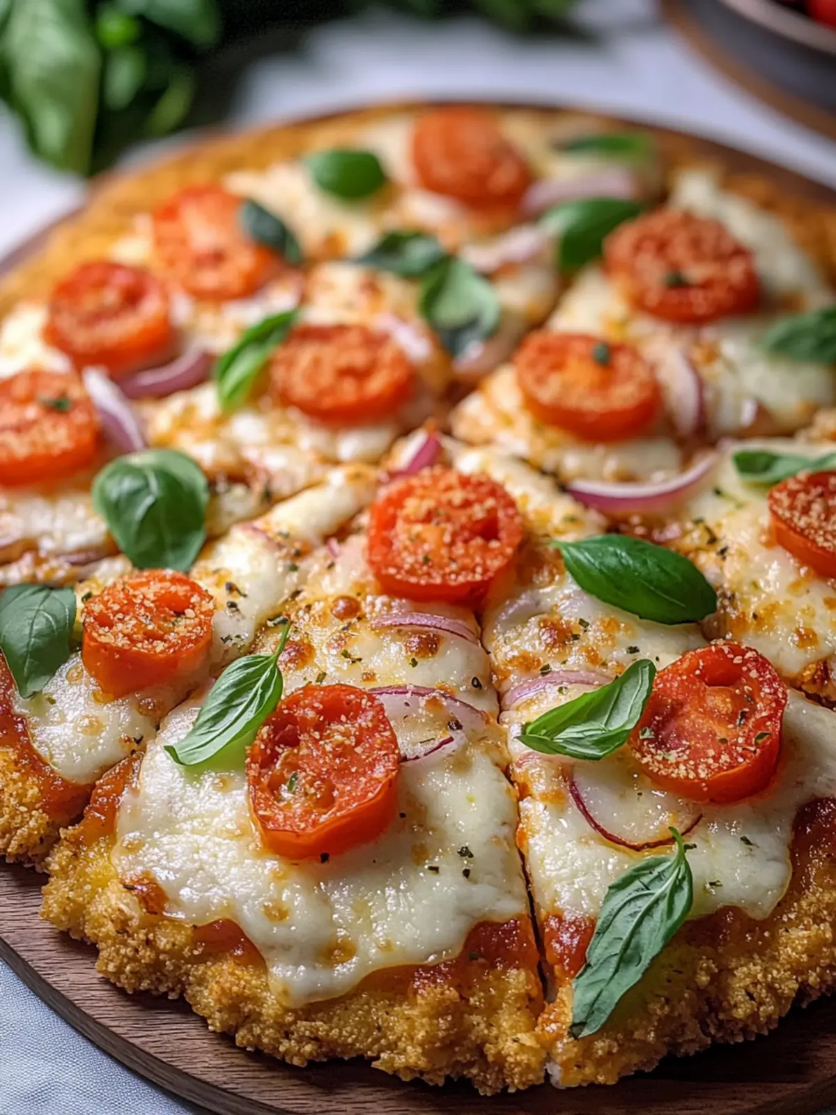 Chicken Crust Pizza Recipe