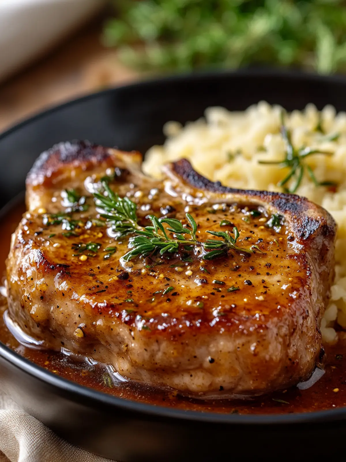 Honey Mustard Pork Chops