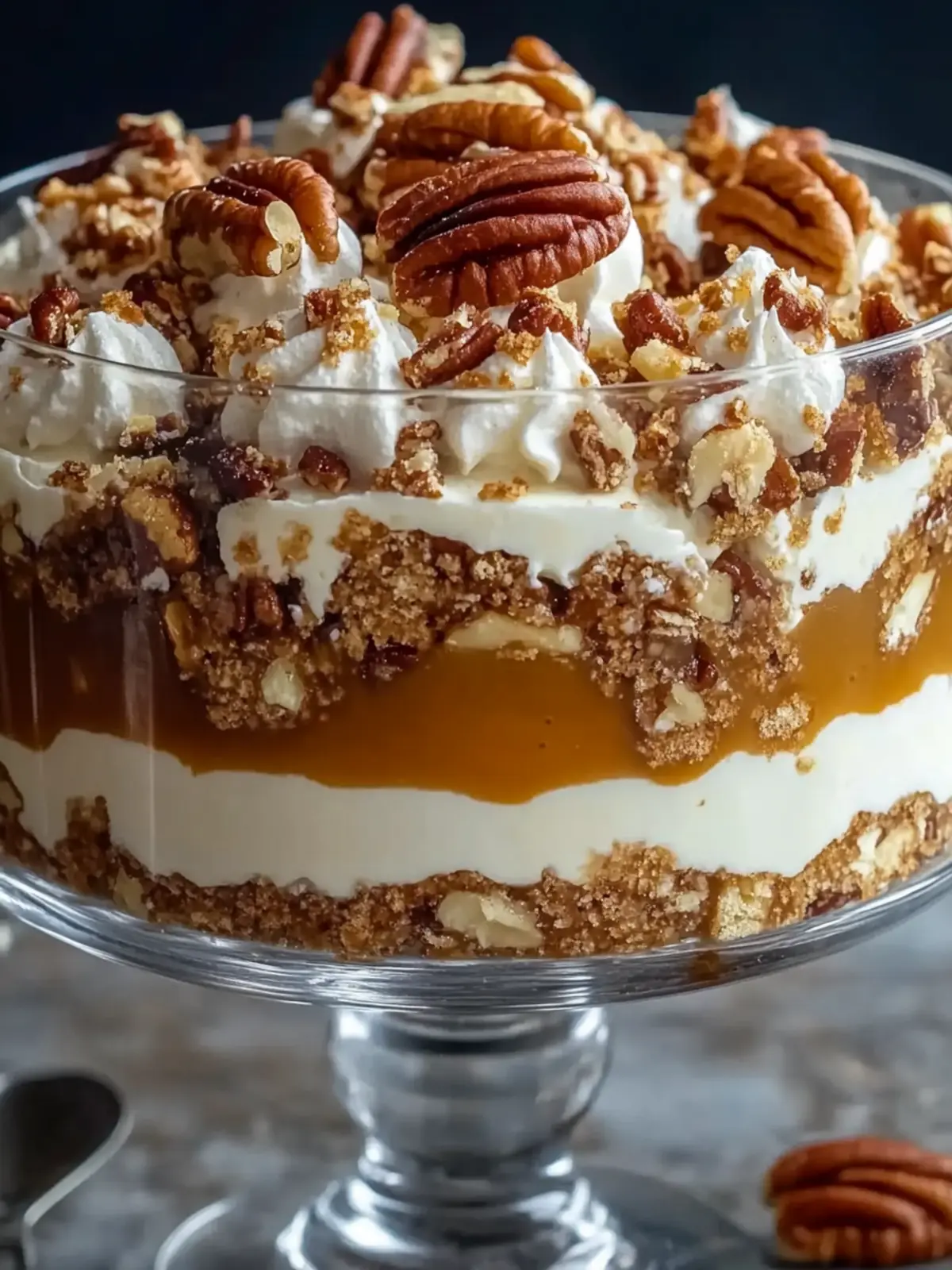 Pecan Pie Cheesecake Trifle