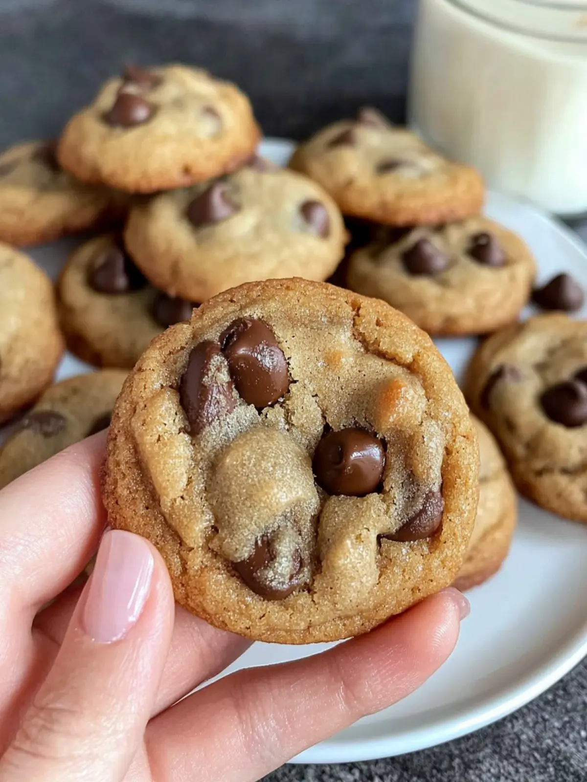 Keto Brown Butter Chocolate Chip Cookies