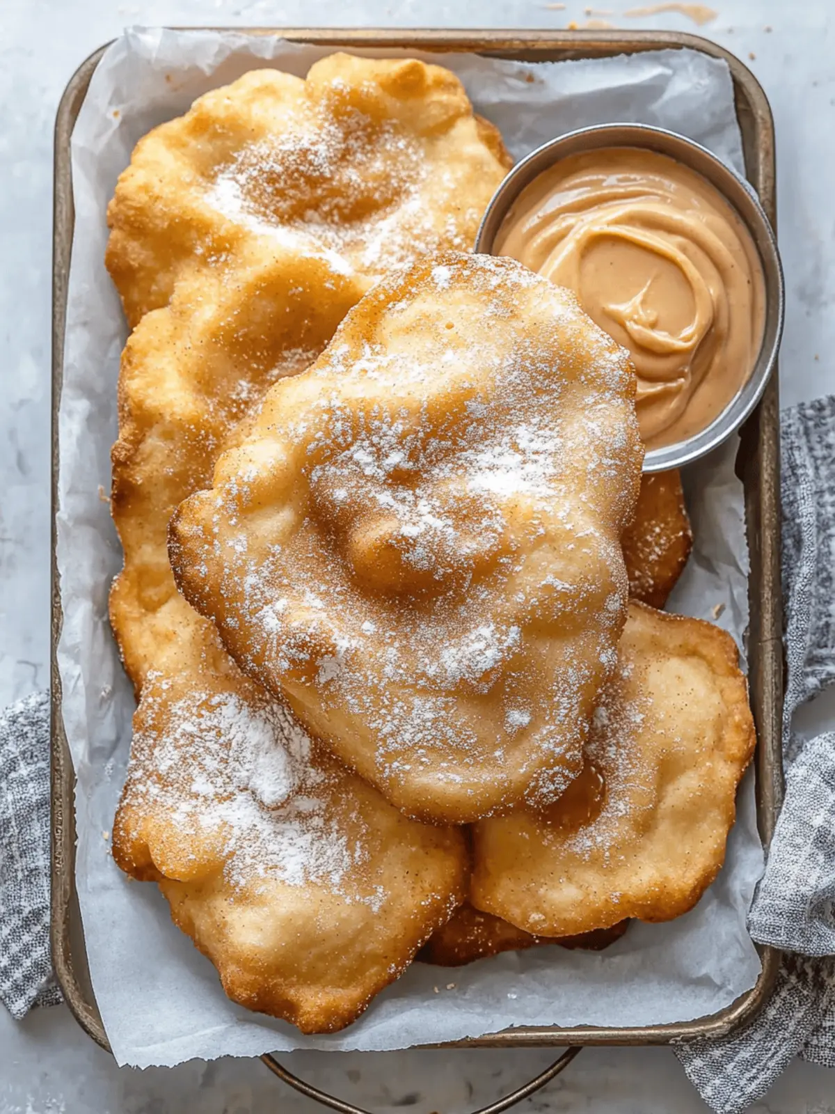 Fry Bread with Cinnamon Honey Butter