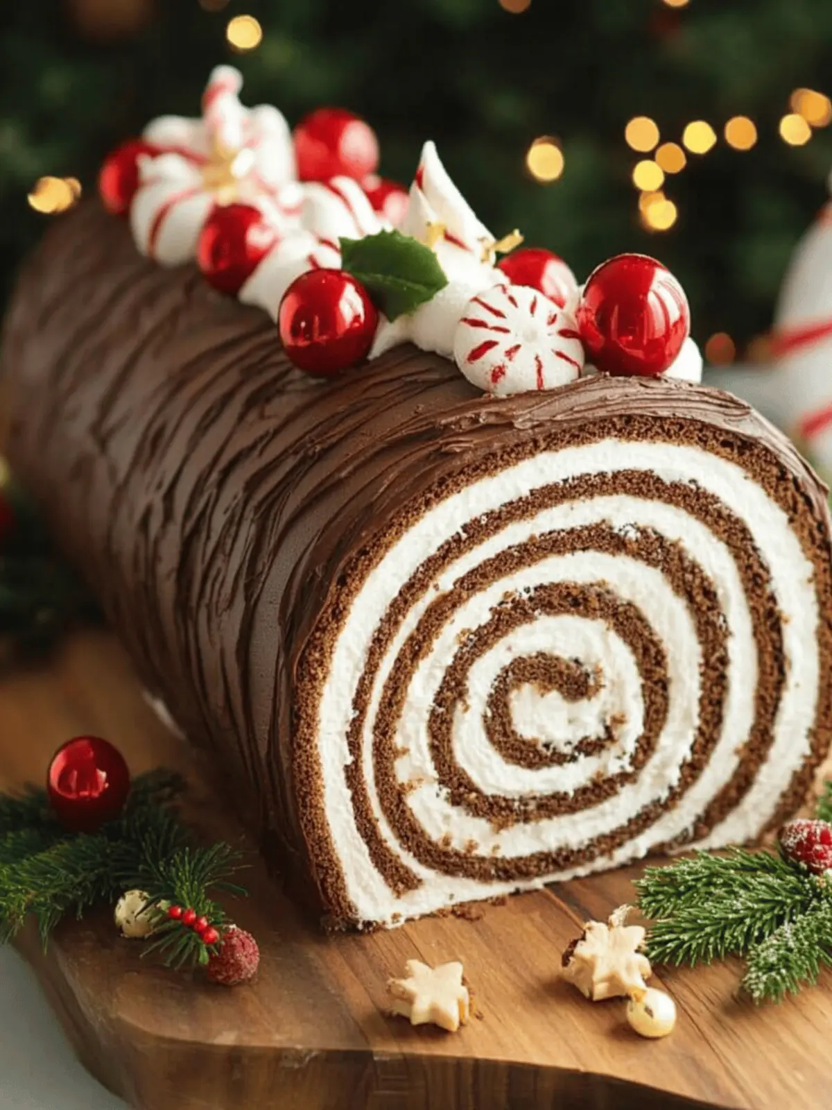 Yule Log Cake (Bûche de Noël): A Festive Holiday Classic