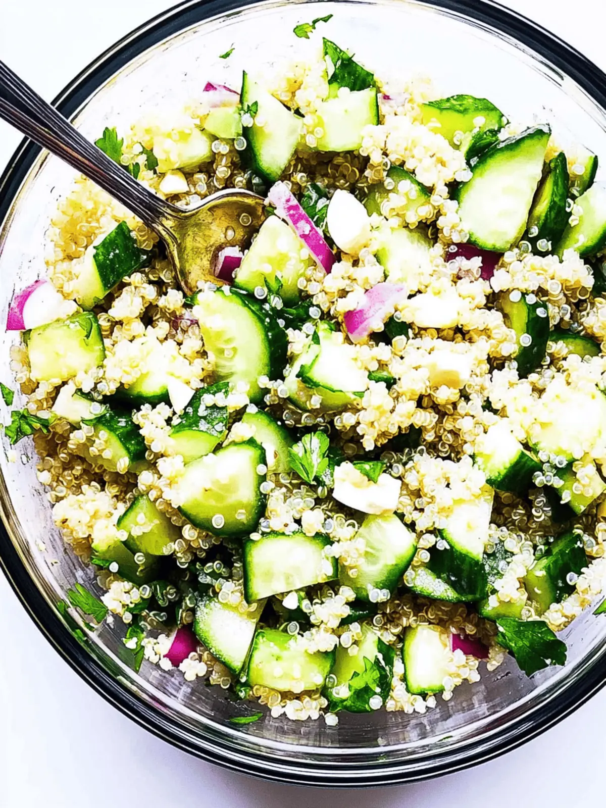Cucumber Quinoa Salad
