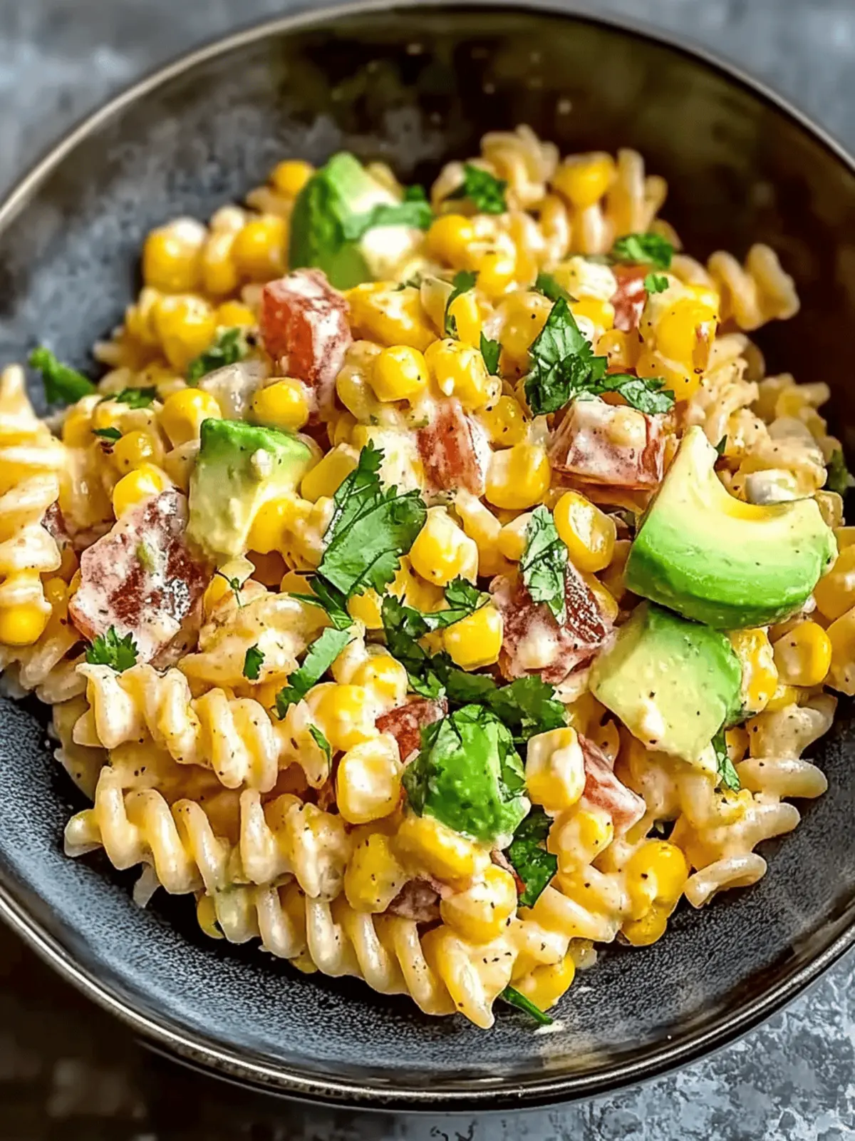 Mexican Street Corn Pasta Salad