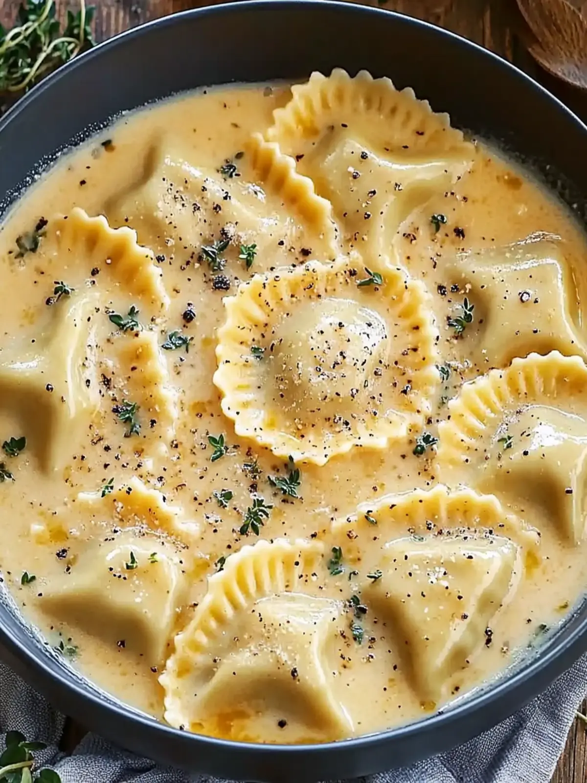 Cozy Creamy Ravioli Sauce